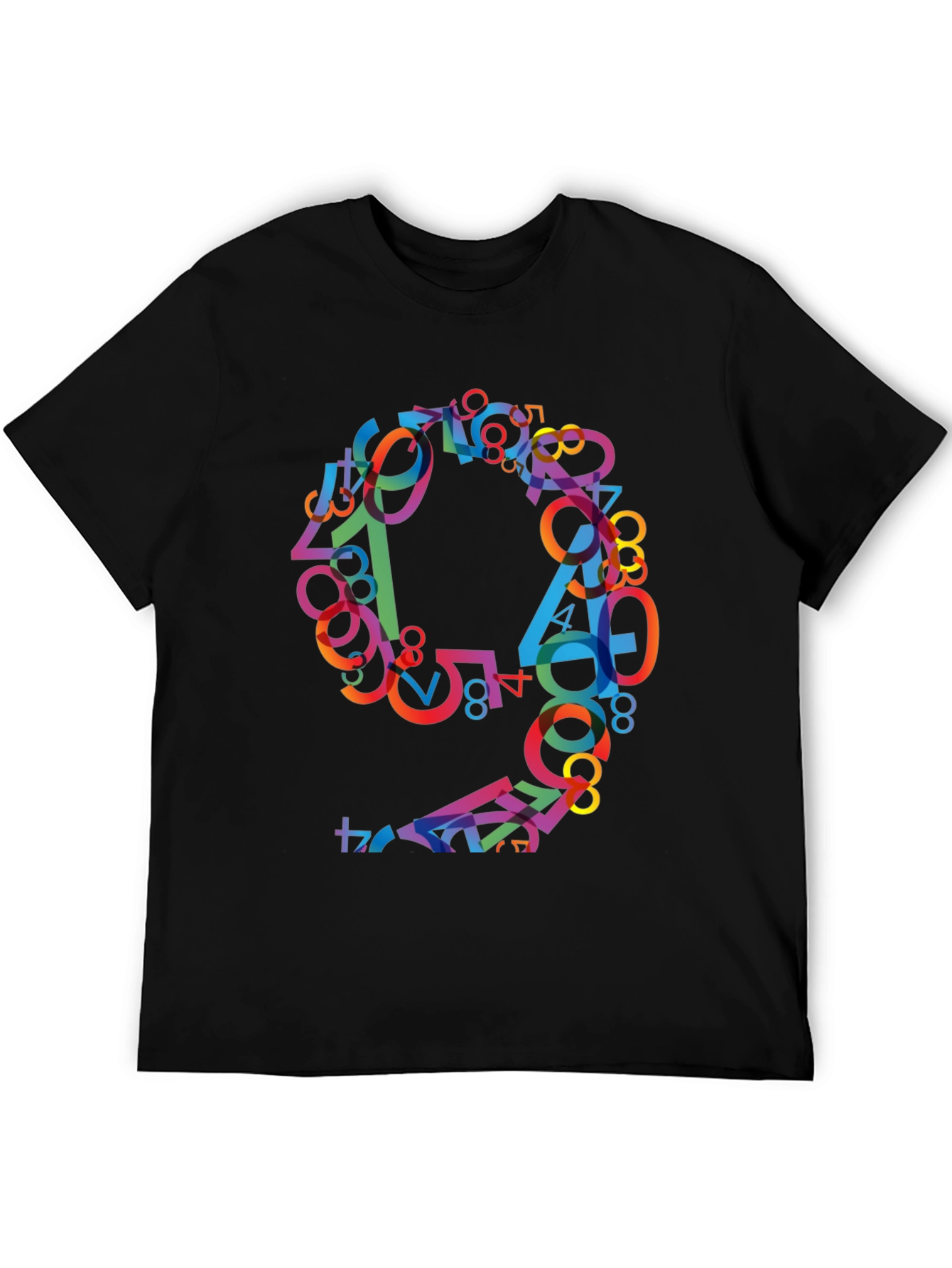 Number Art T-Shirt - Funky Design