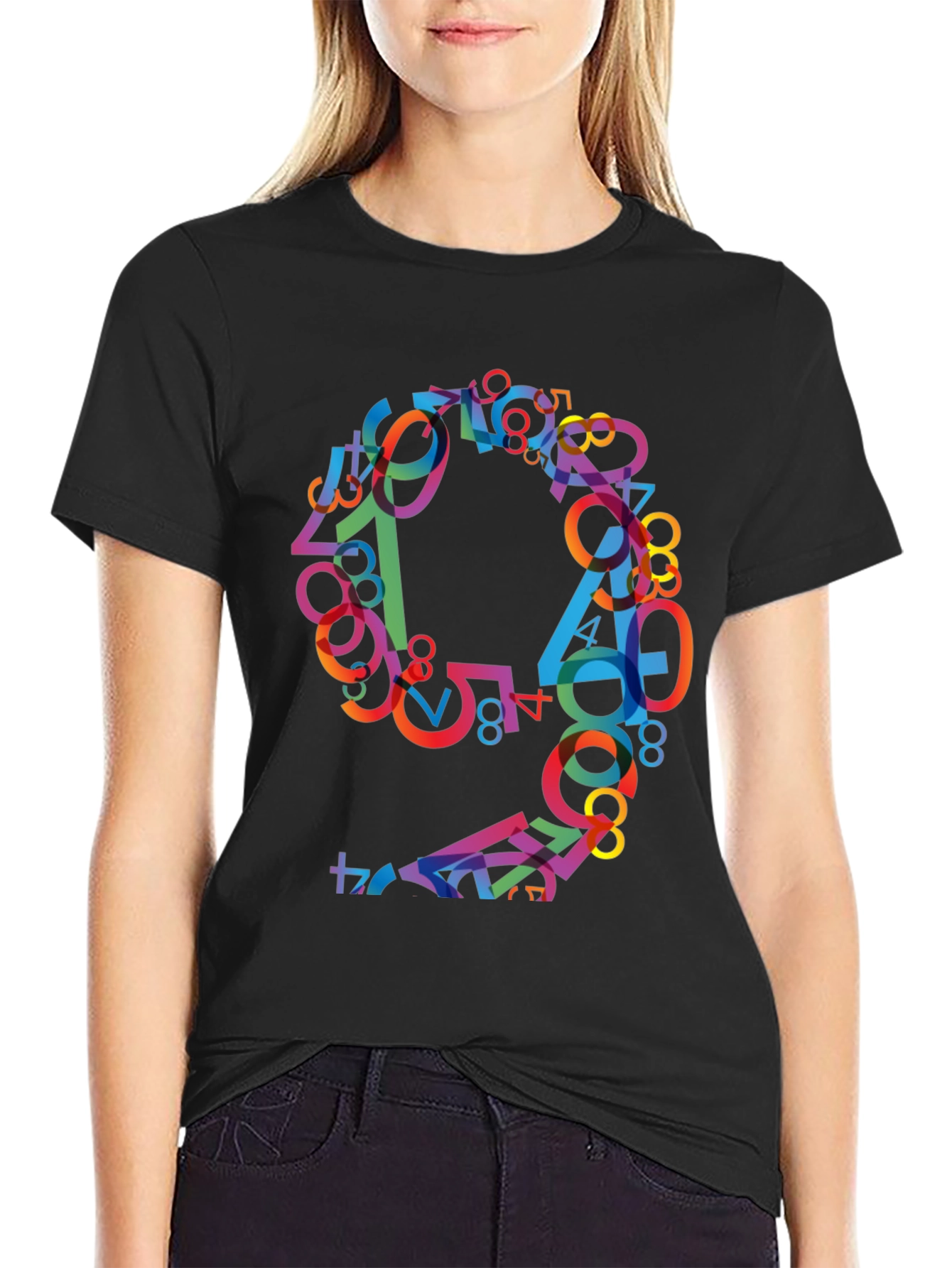 Number Art T-Shirt - Funky Design