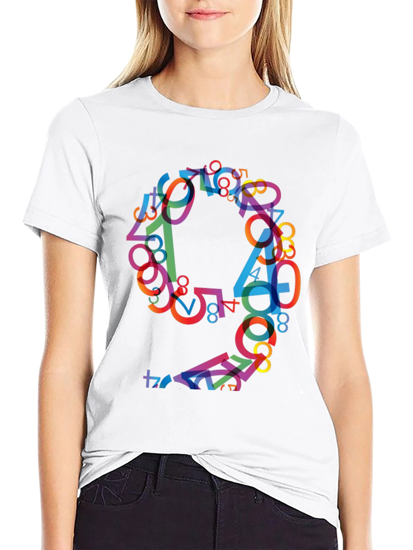Number Art T-Shirt - Funky Design