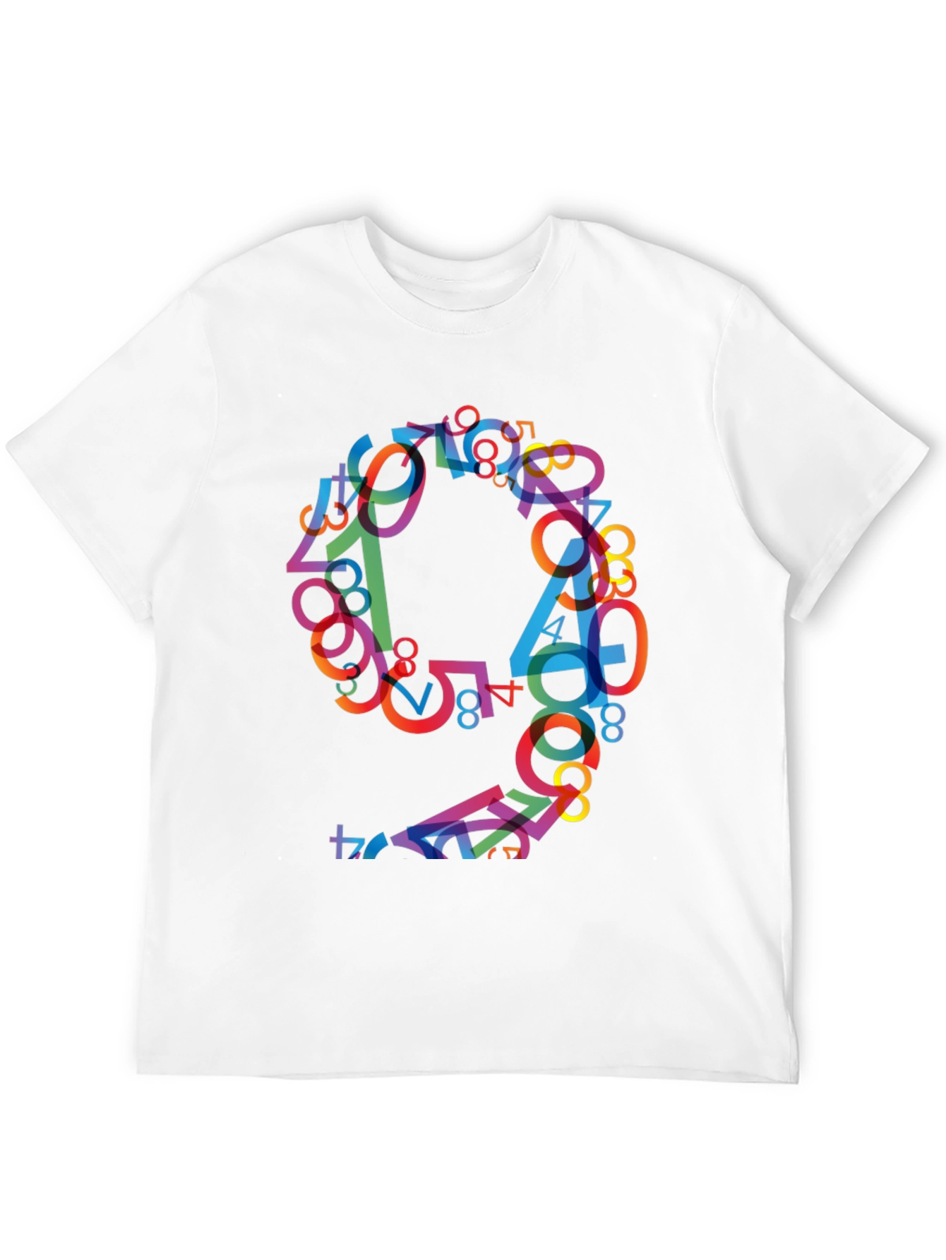 Number Art T-Shirt - Funky Design
