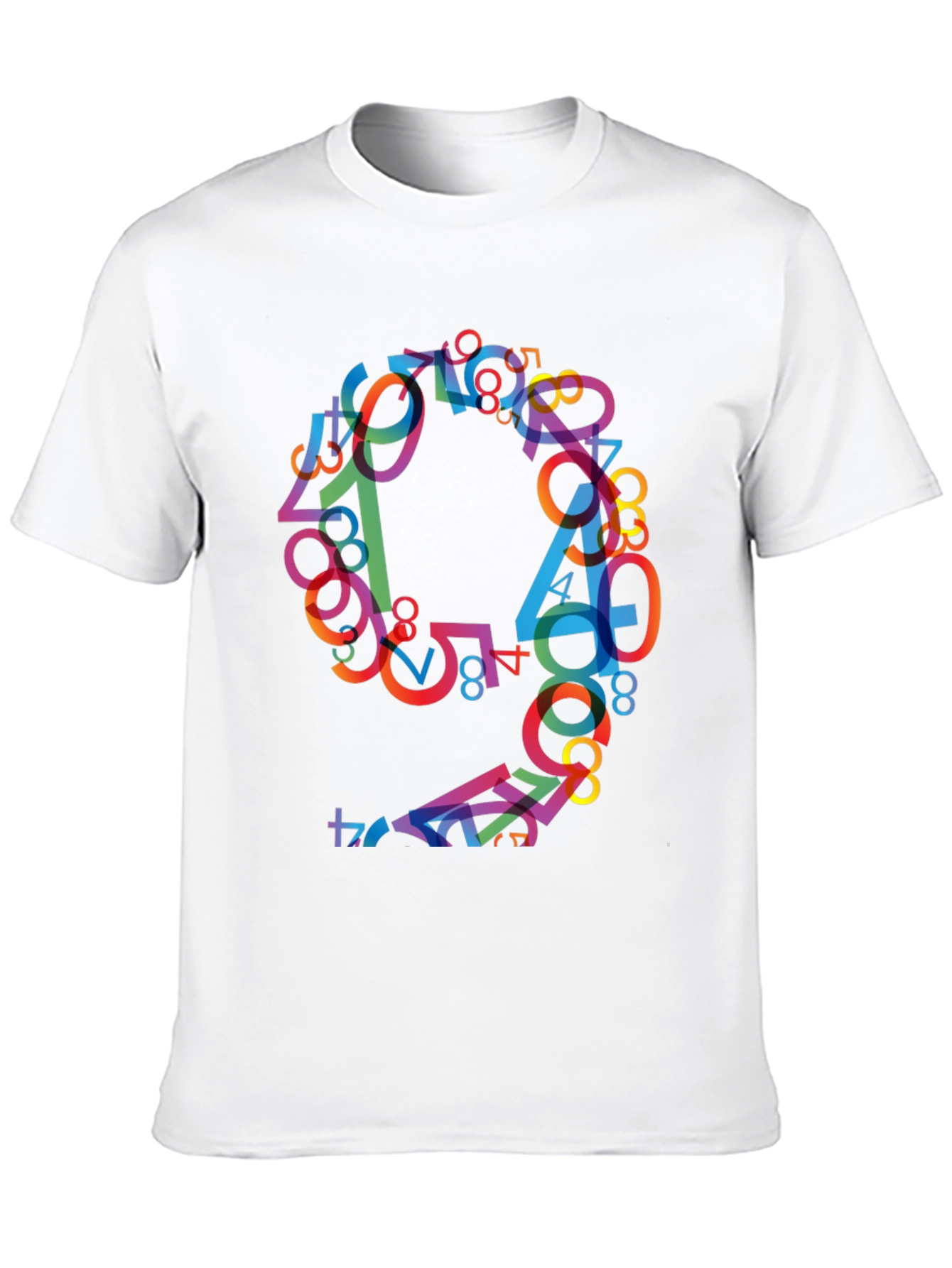 Number Art T-Shirt - Funky Design