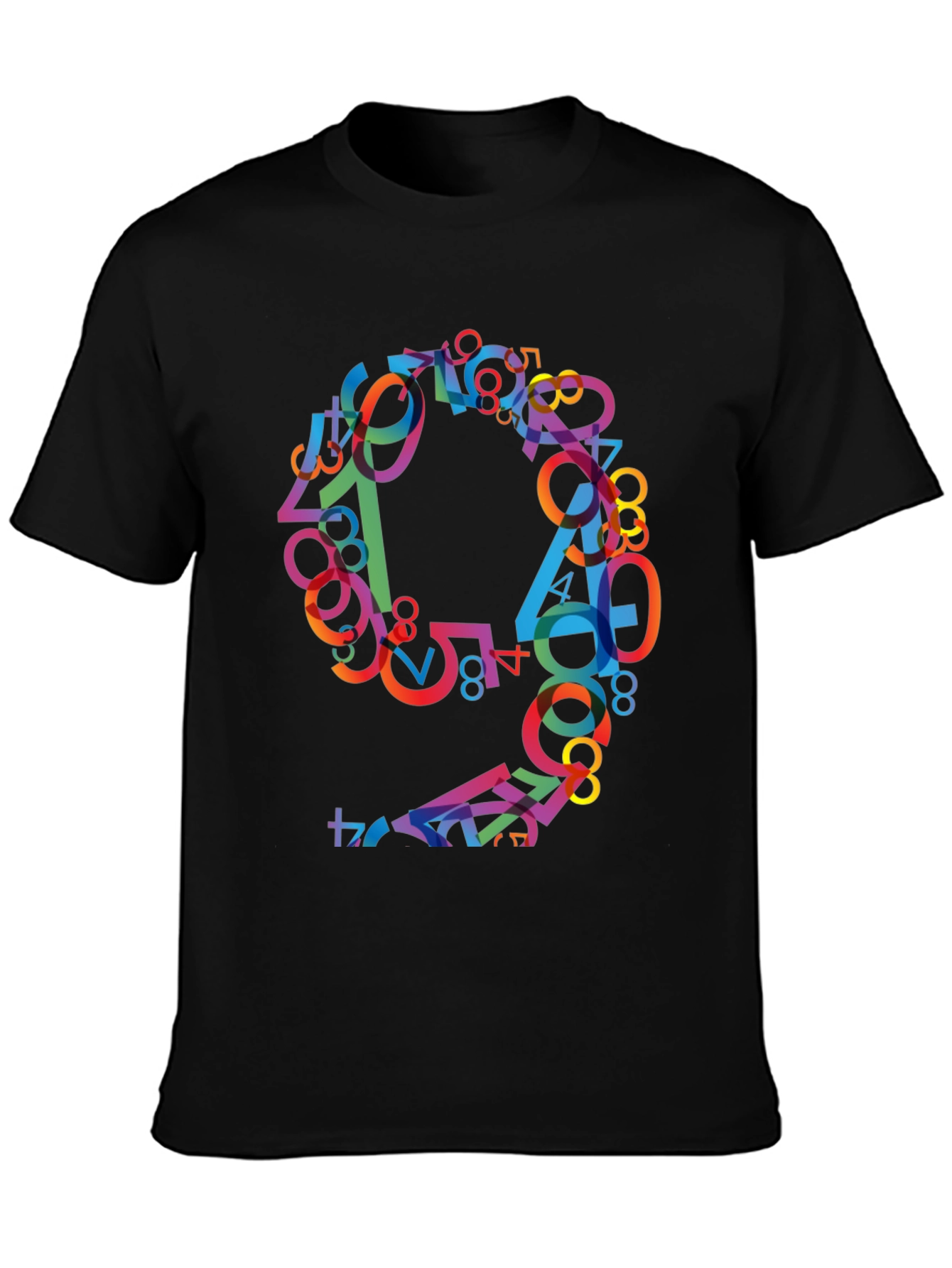 Number Art T-Shirt - Funky Design