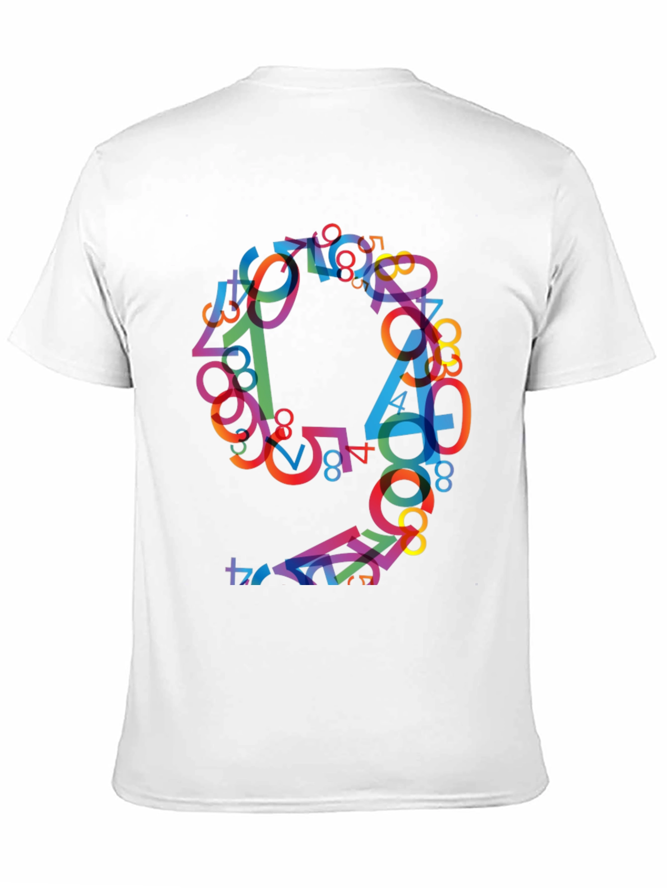 Number Art T-Shirt - Funky Design