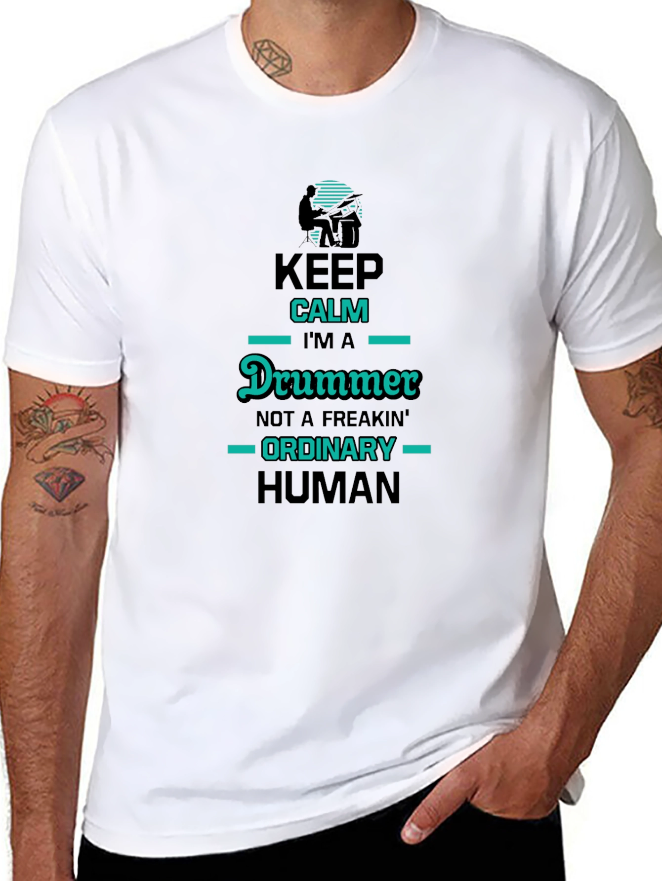 Keep Calm Im a Drummer T-Shirt