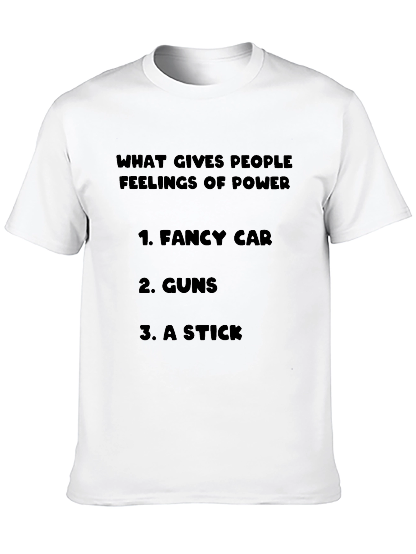 Funny Feelings of Power Graphic Tee
