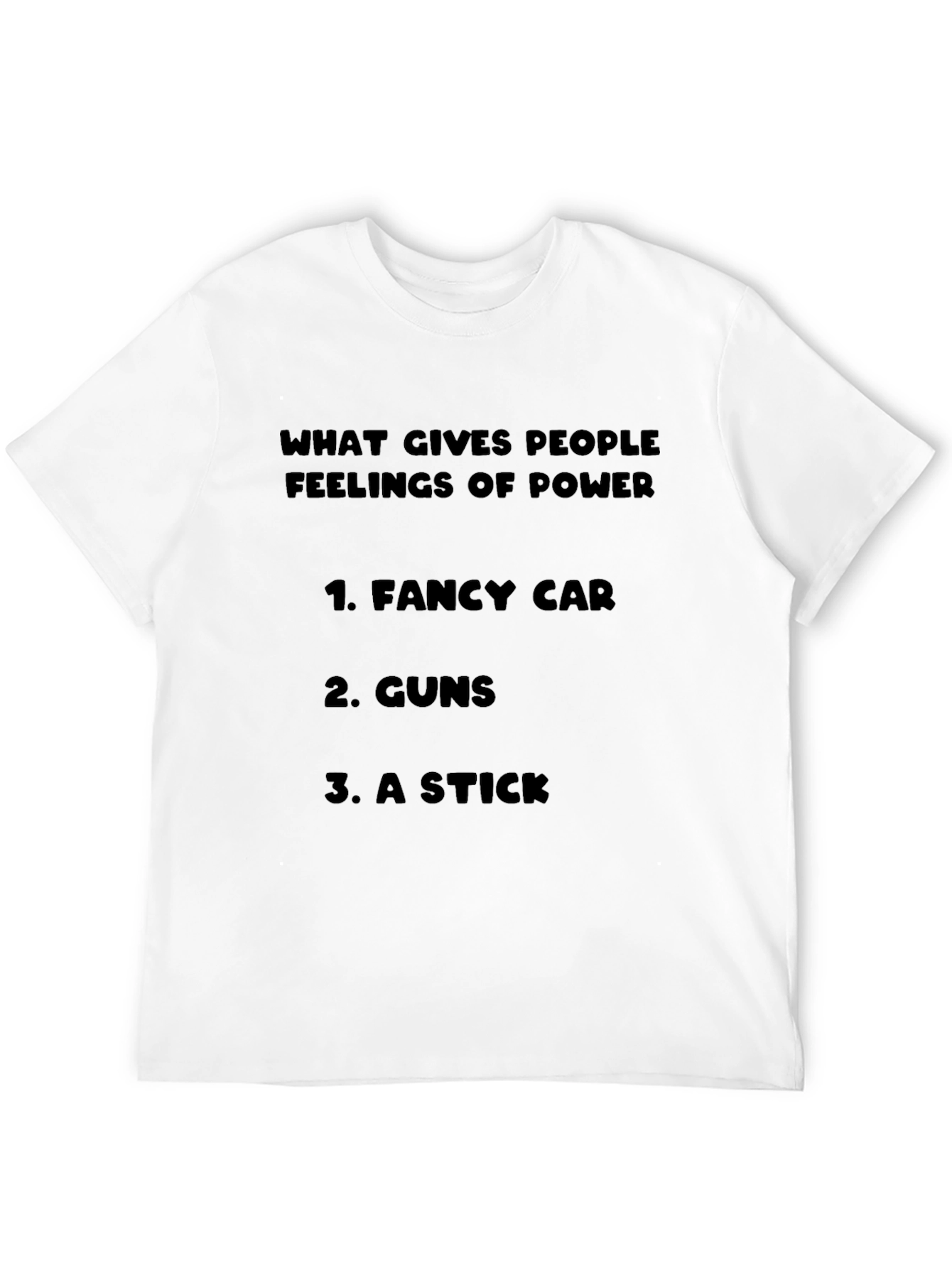 Funny Feelings of Power Graphic Tee