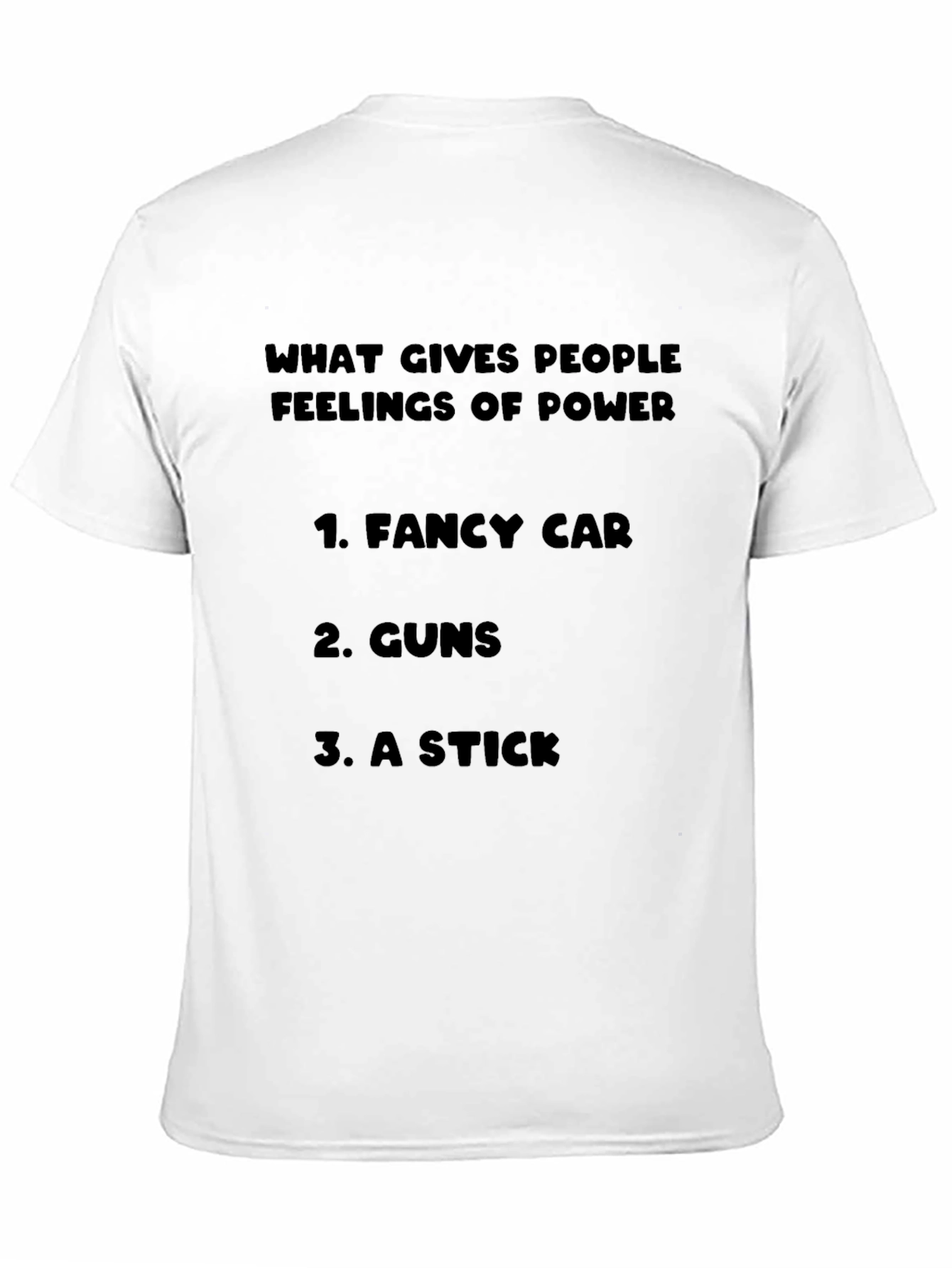 Funny Feelings of Power Graphic Tee