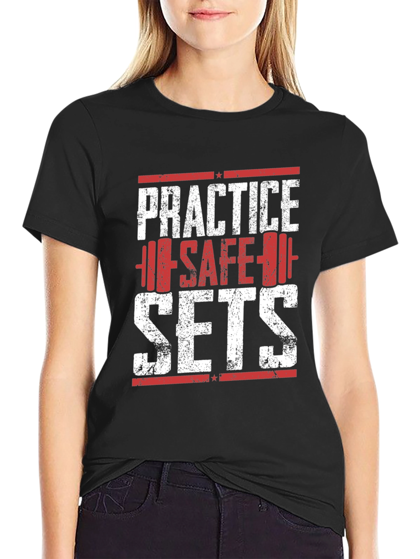 Practice Safe Sets Gym T-Shirt