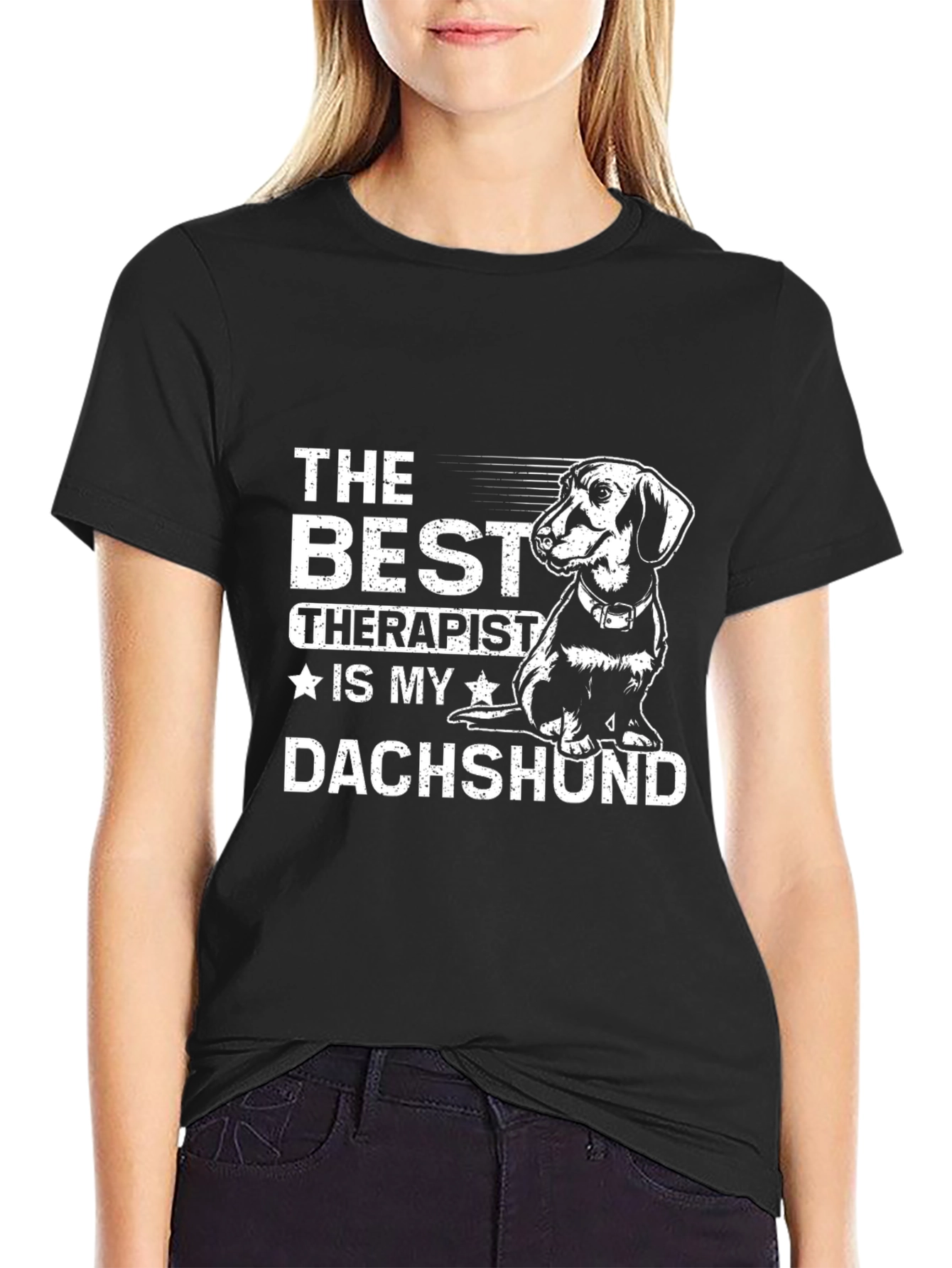 Dachshund Therapist T-Shirt