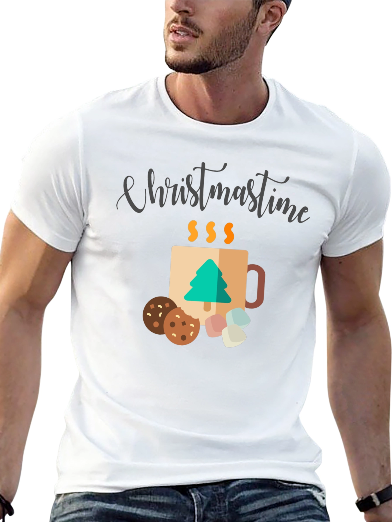Christmastime Cocoa Holiday T-Shirt
