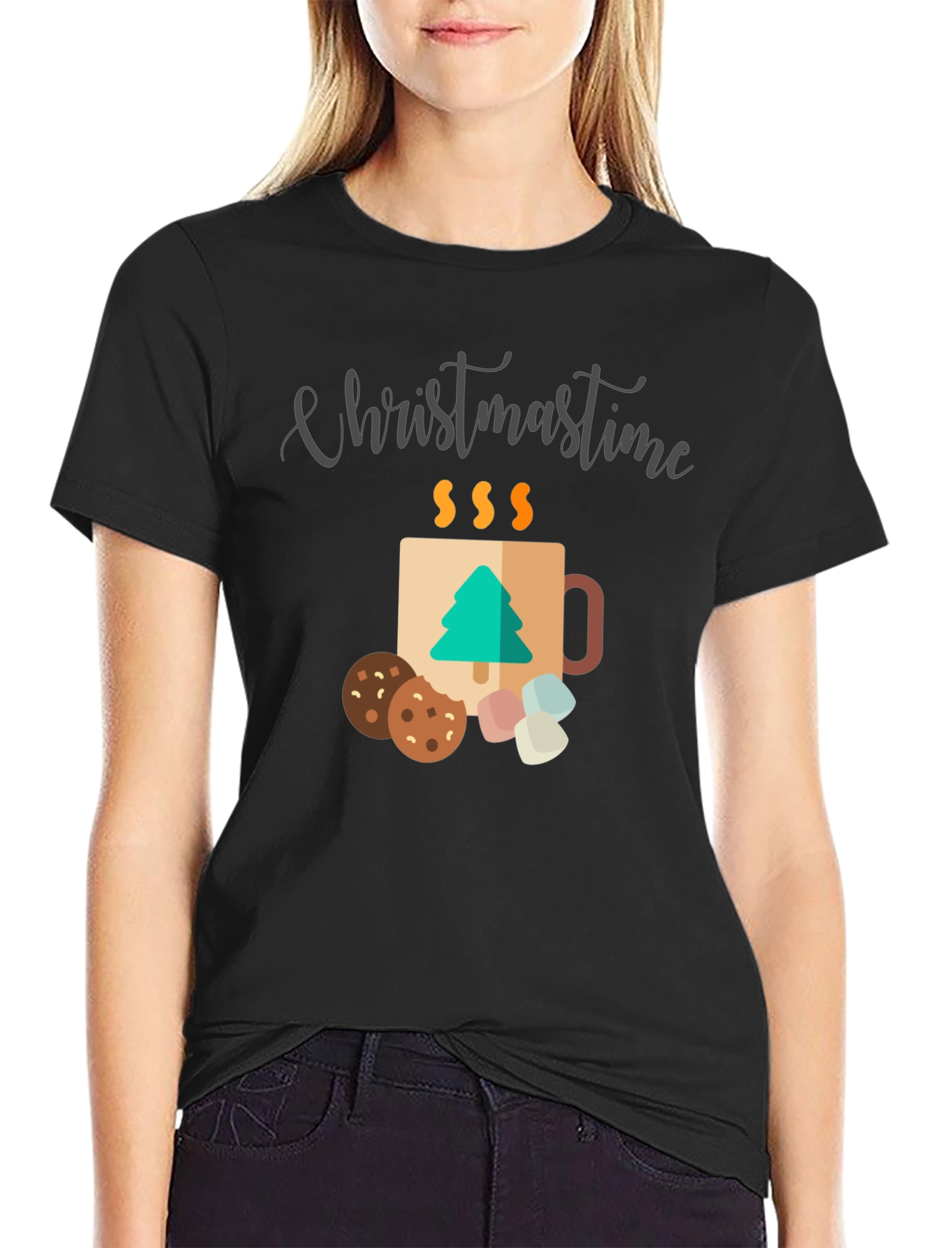 Christmastime Cocoa Holiday T-Shirt