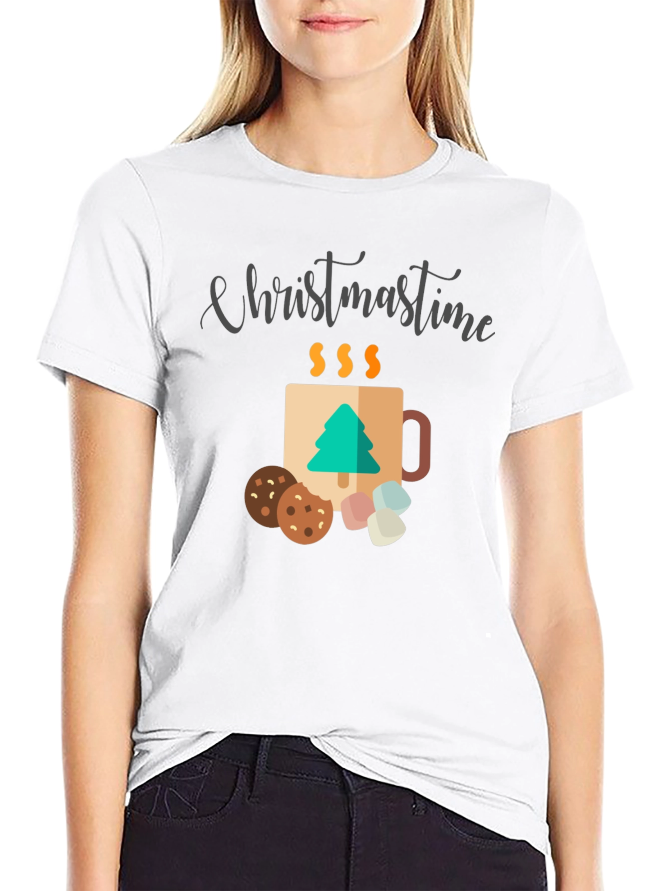 Christmastime Cocoa Holiday T-Shirt