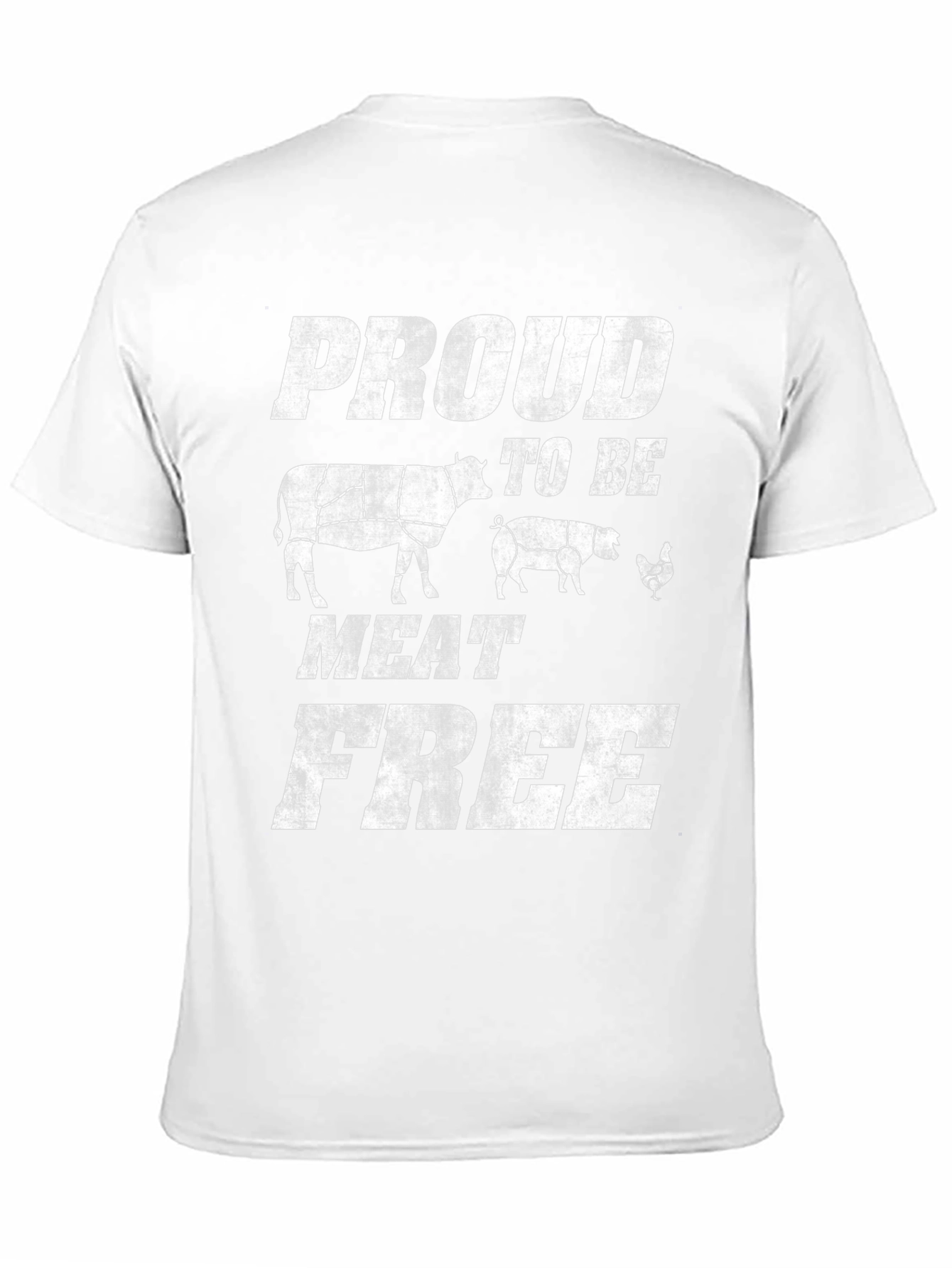 Proud To Be Meat Free Graphic T-Shirt