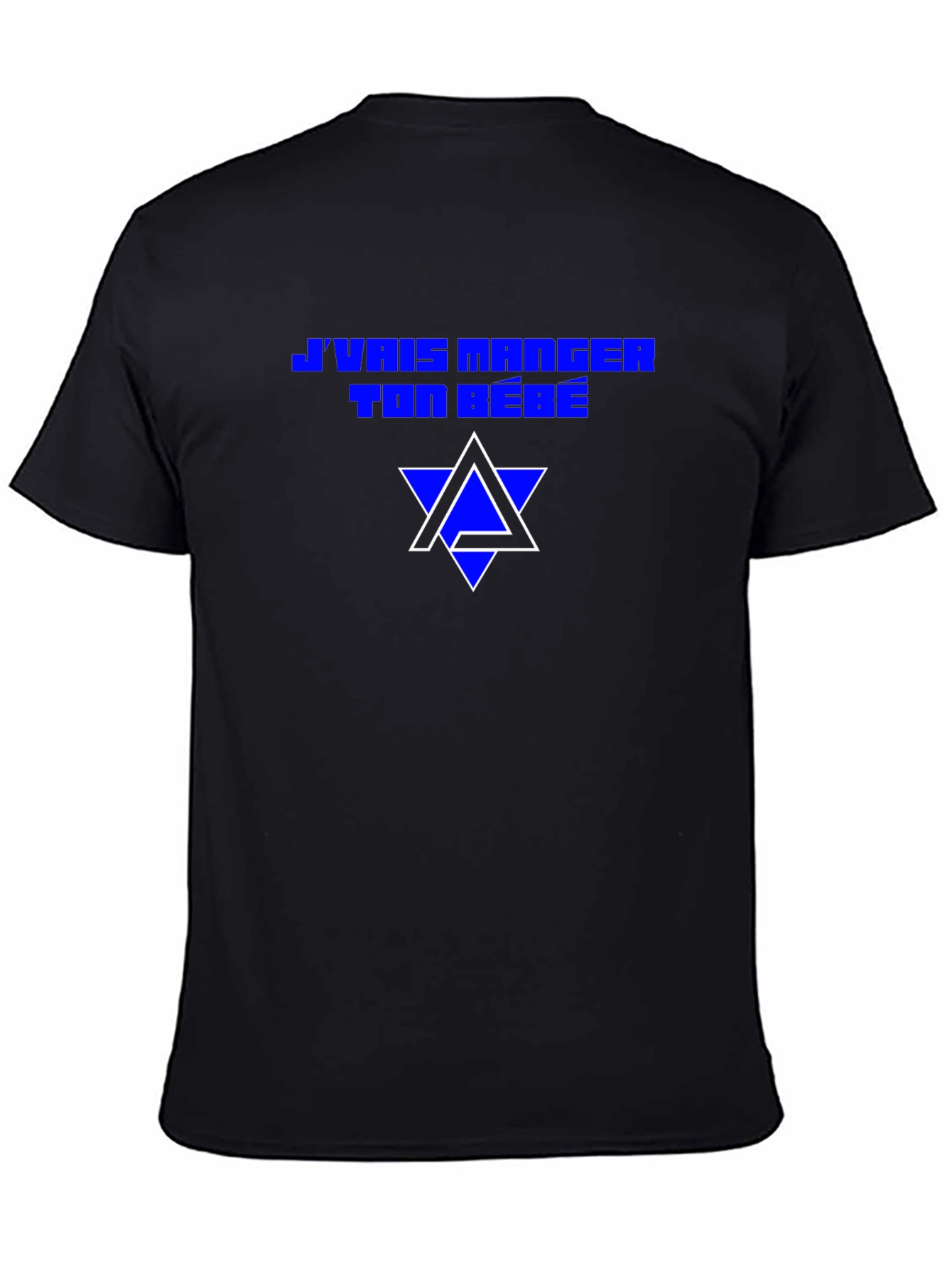Jvais Manger Ton Bébé Graphic Tee - Black