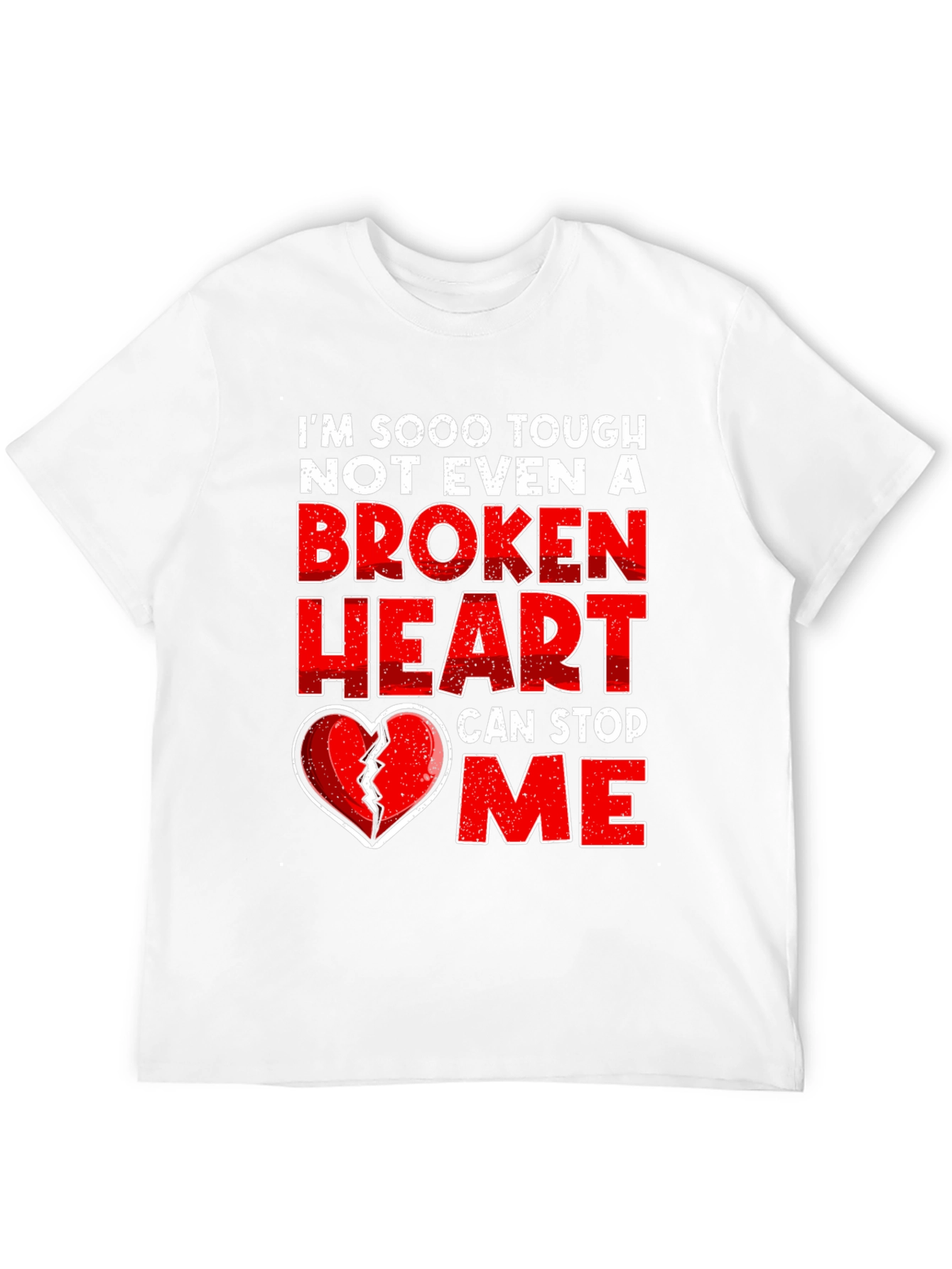 Tough Broken Heart Graphic Tee - Mens