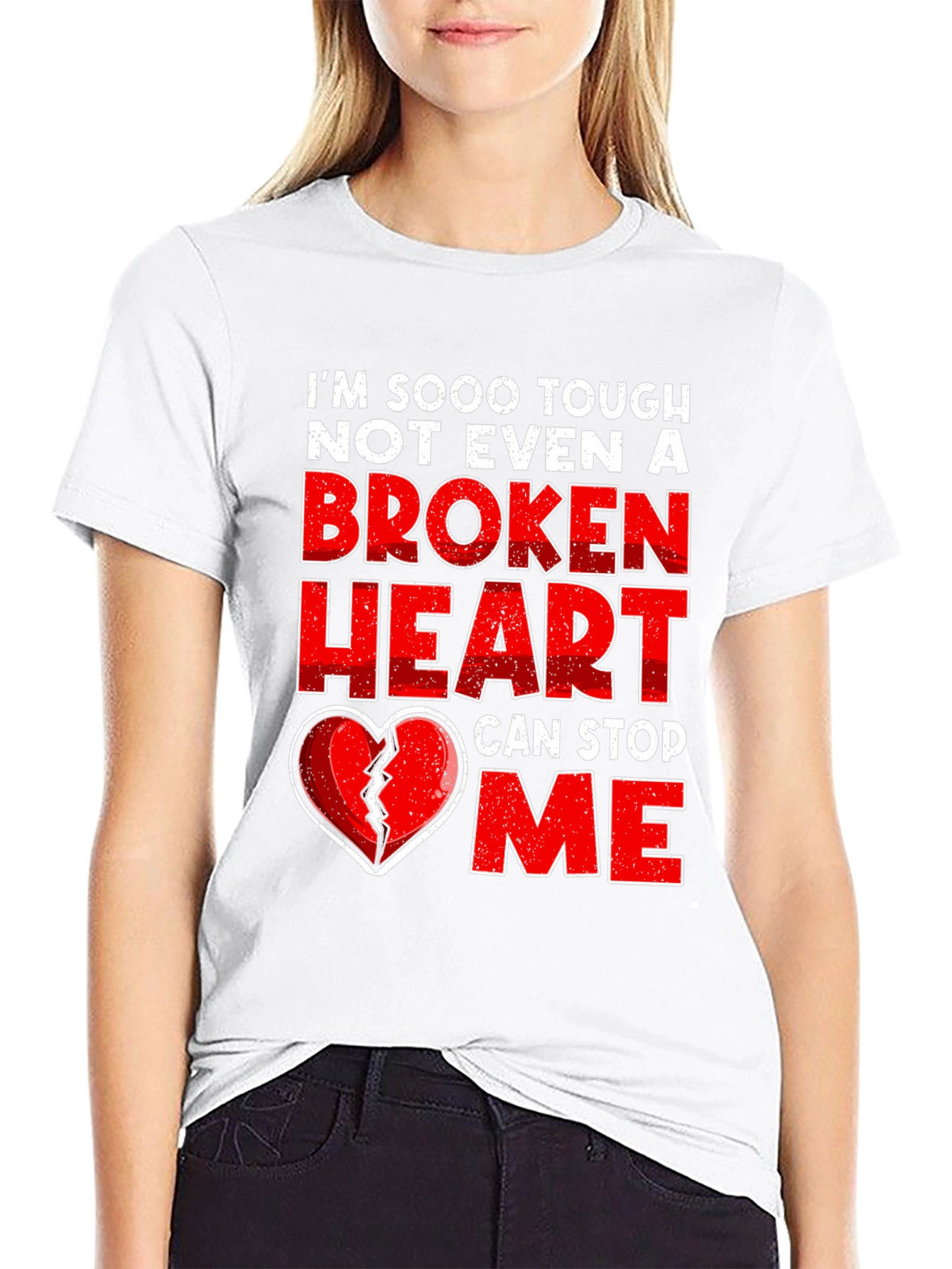 Tough Broken Heart Graphic Tee - Mens