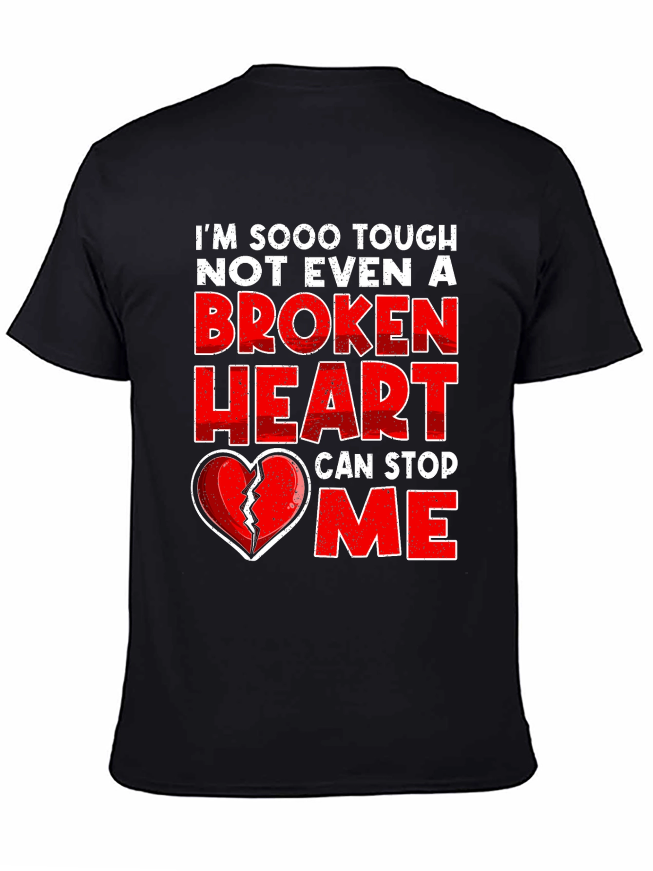 Tough Broken Heart Graphic Tee - Mens