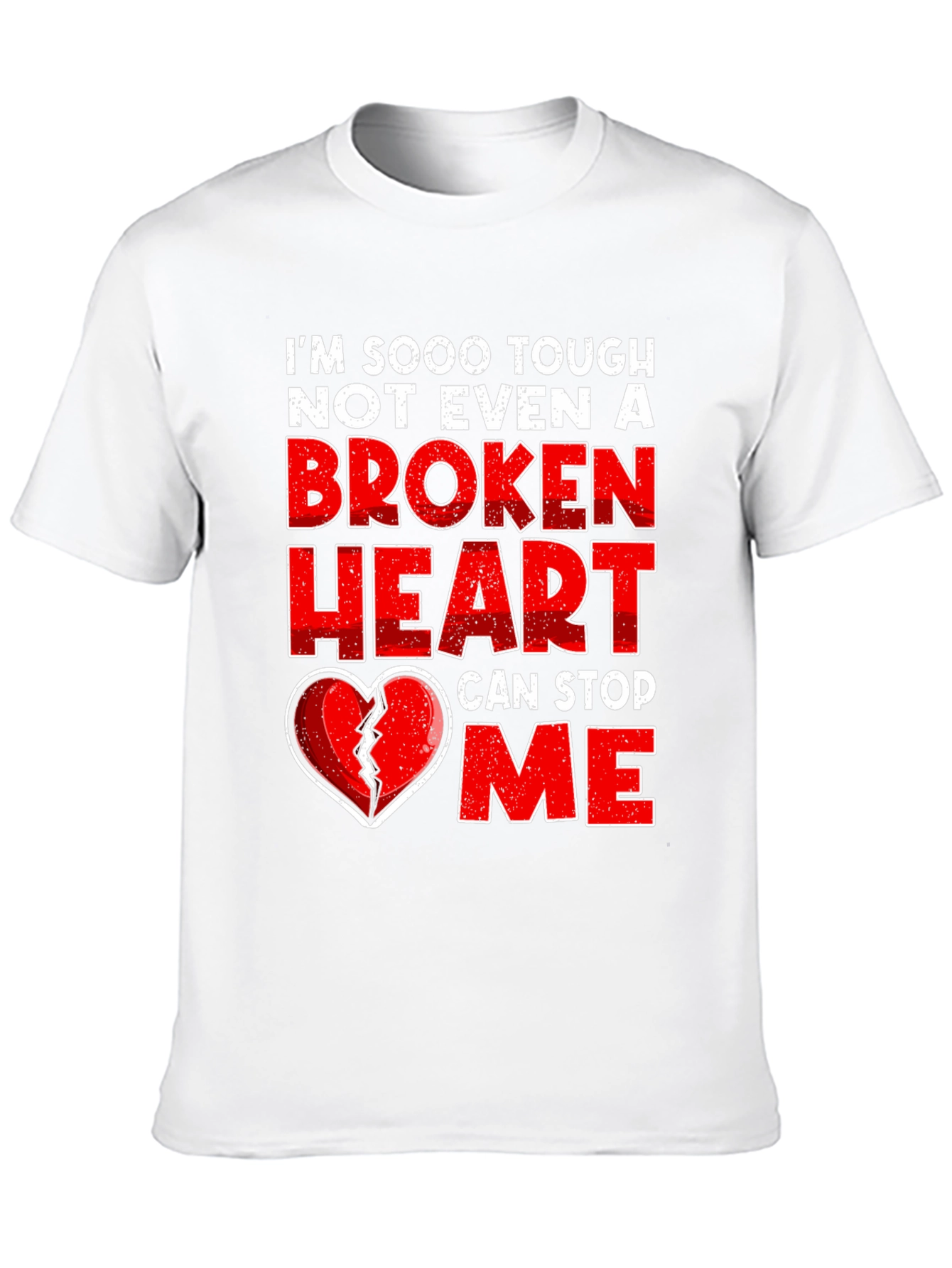 Tough Broken Heart Graphic Tee - Mens