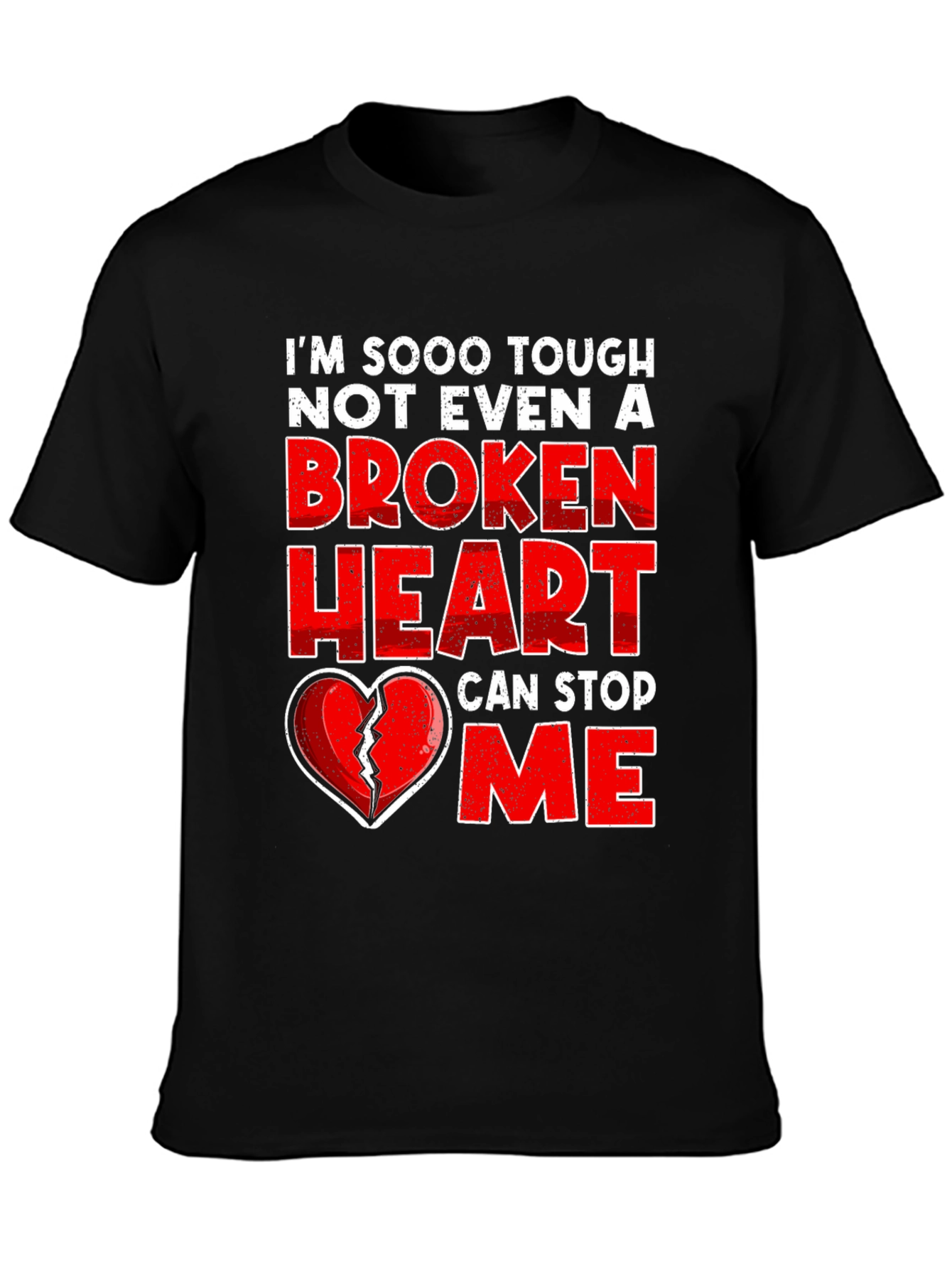 Tough Broken Heart Graphic Tee - Mens