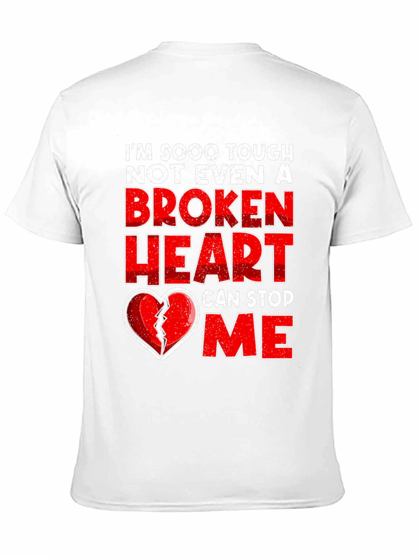 Tough Broken Heart Graphic Tee - Mens