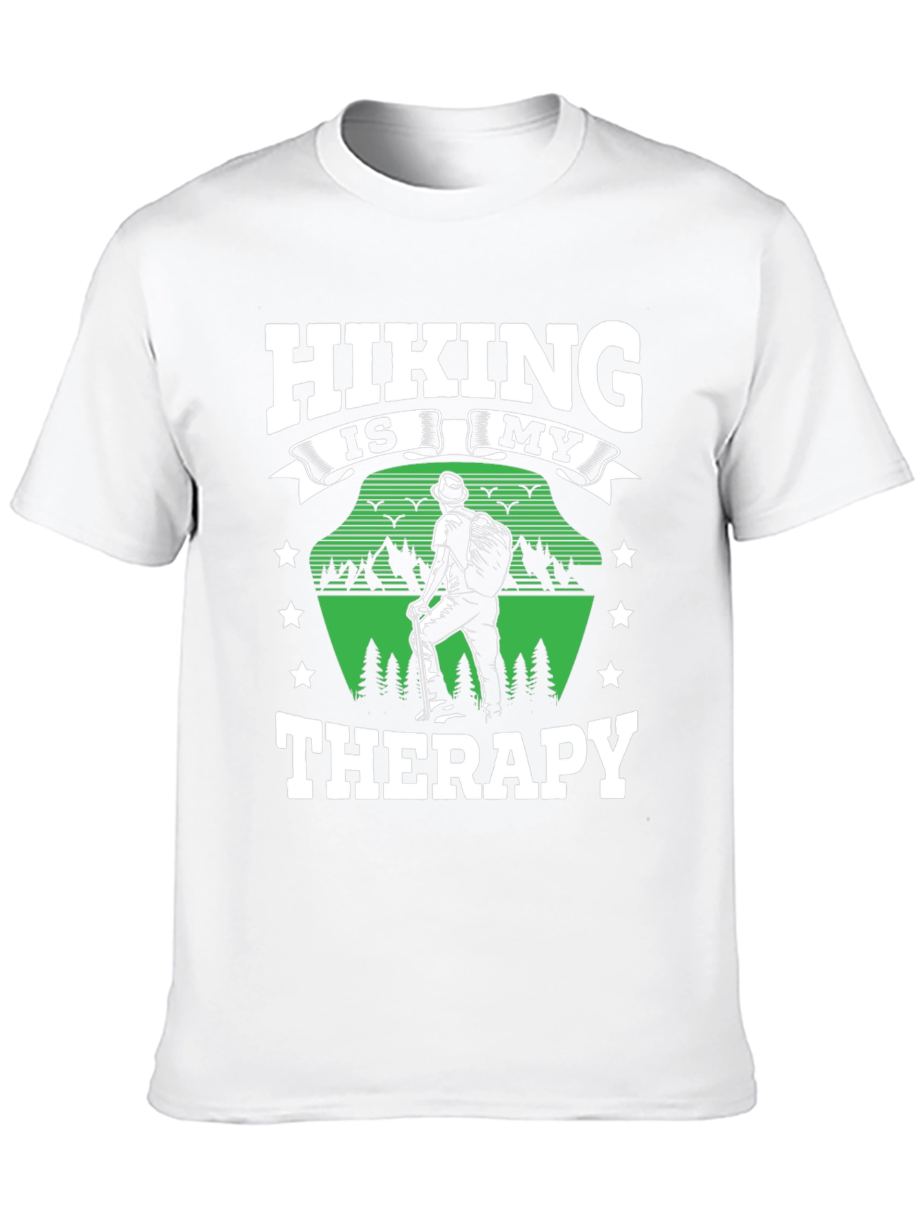 Hiking Therapy T-Shirt - Nature Lover Apparel