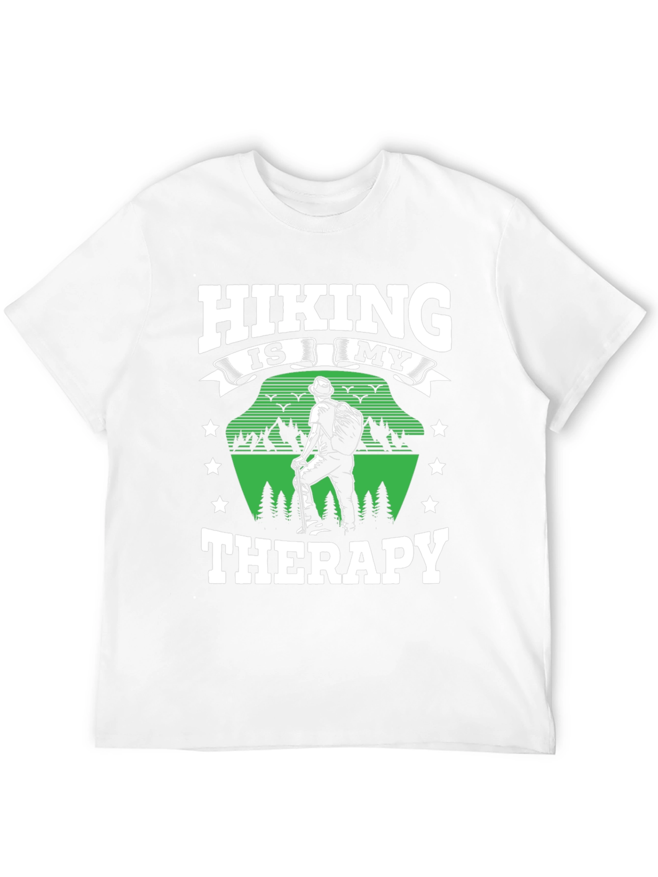 Hiking Therapy T-Shirt - Nature Lover Apparel