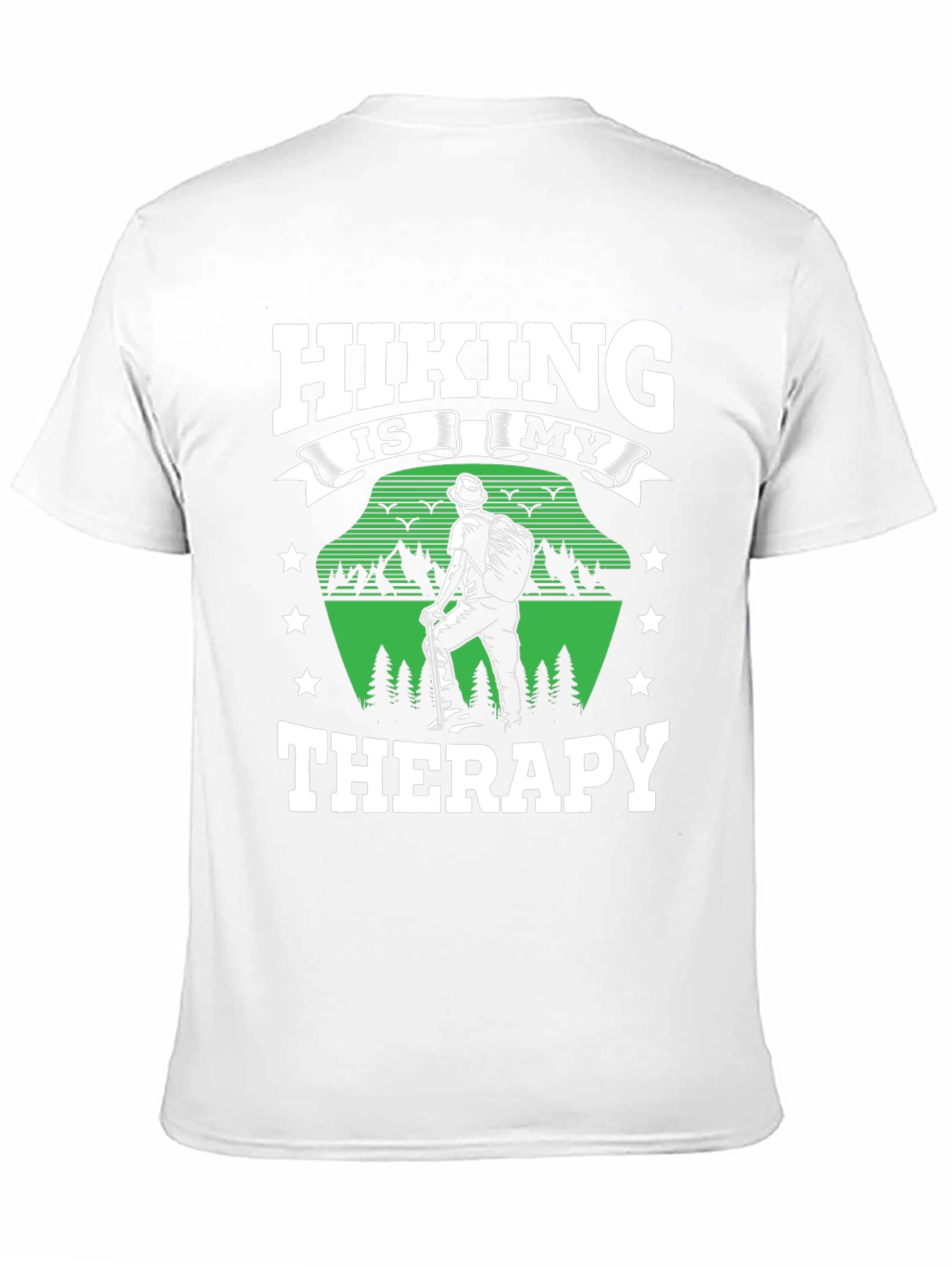 Hiking Therapy T-Shirt - Nature Lover Apparel