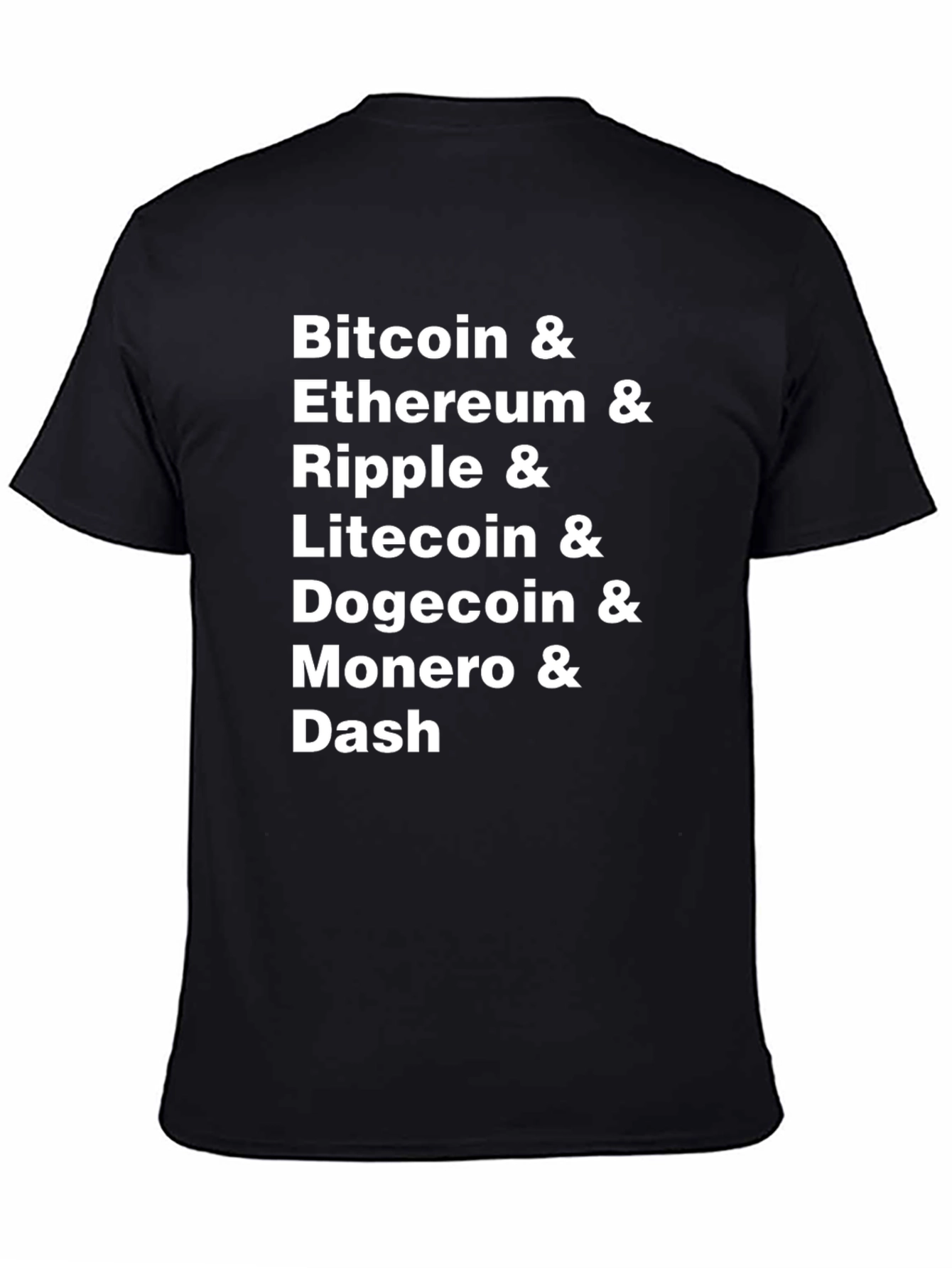 Crypto Cryptocurrency Coins T-Shirt