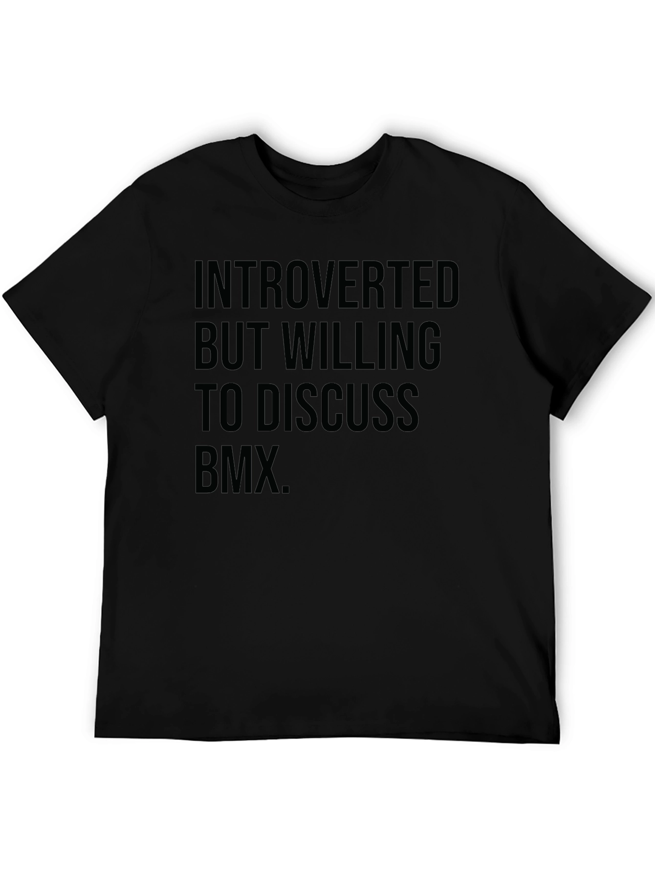 Introverted BMX T-Shirt - Soft Cotton Graphic Tee
