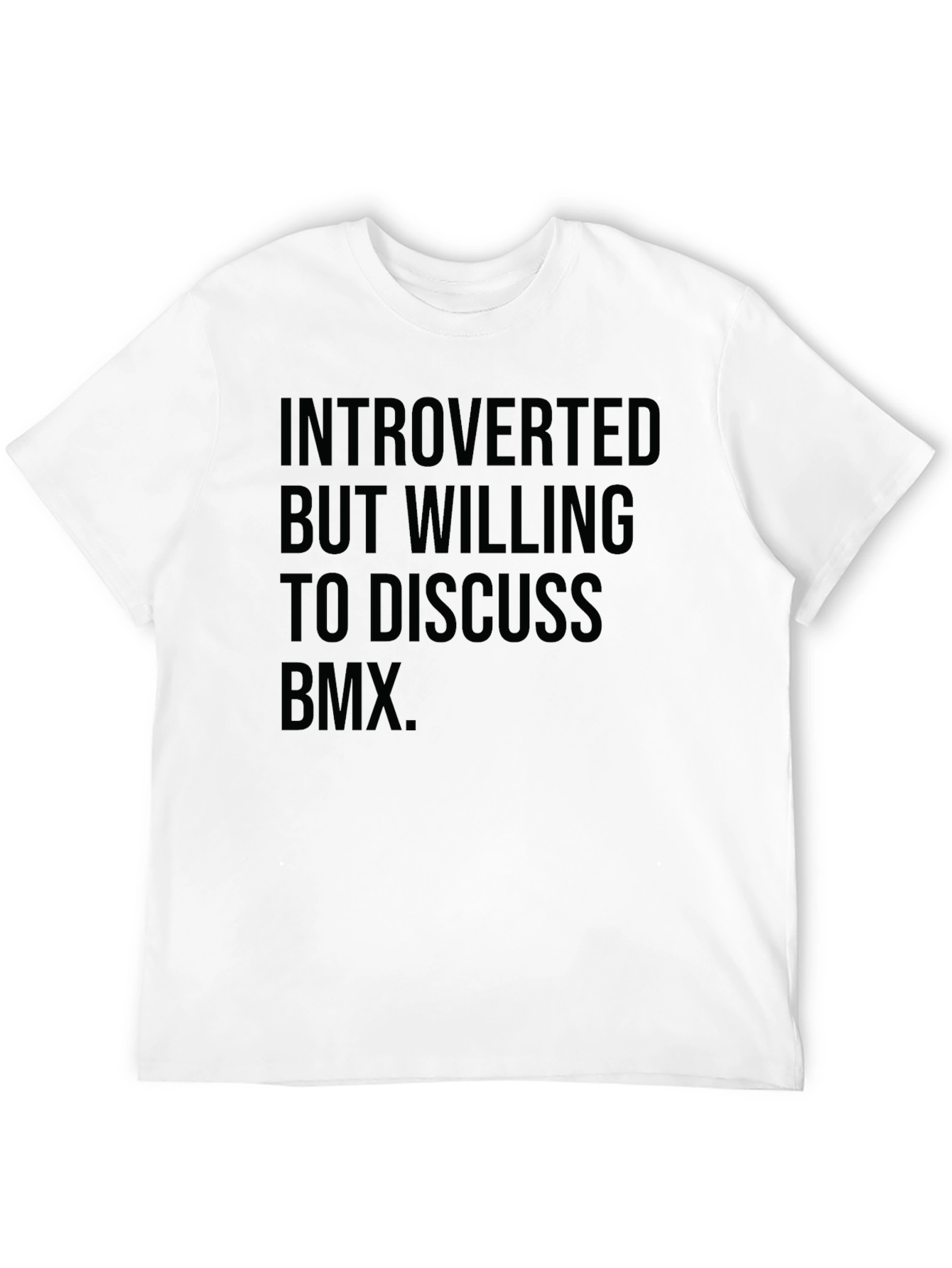 Introverted BMX T-Shirt - Soft Cotton Graphic Tee