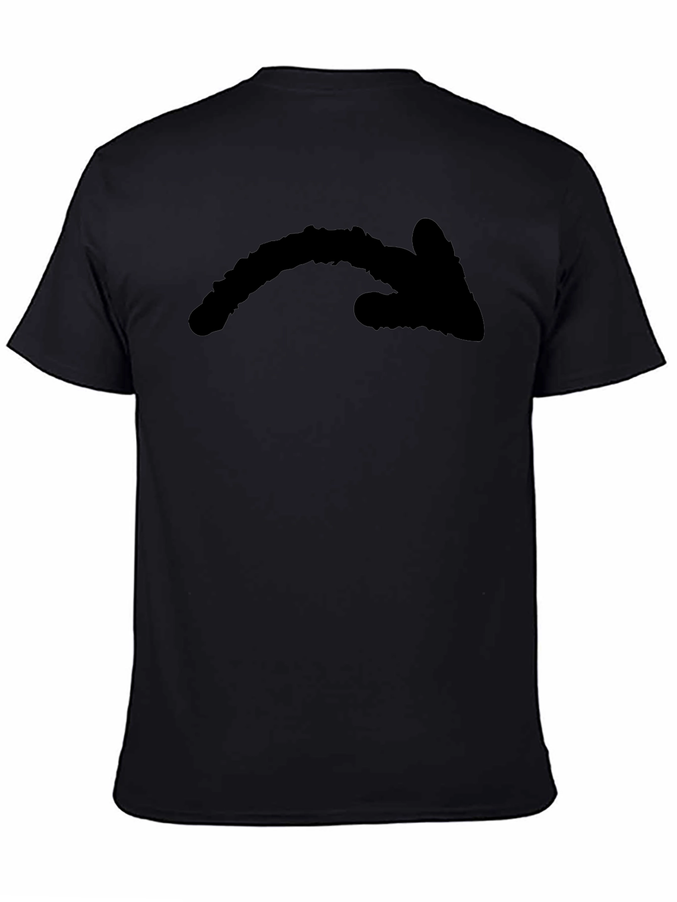 Black Arrow Graphic Tee - Casual Wear