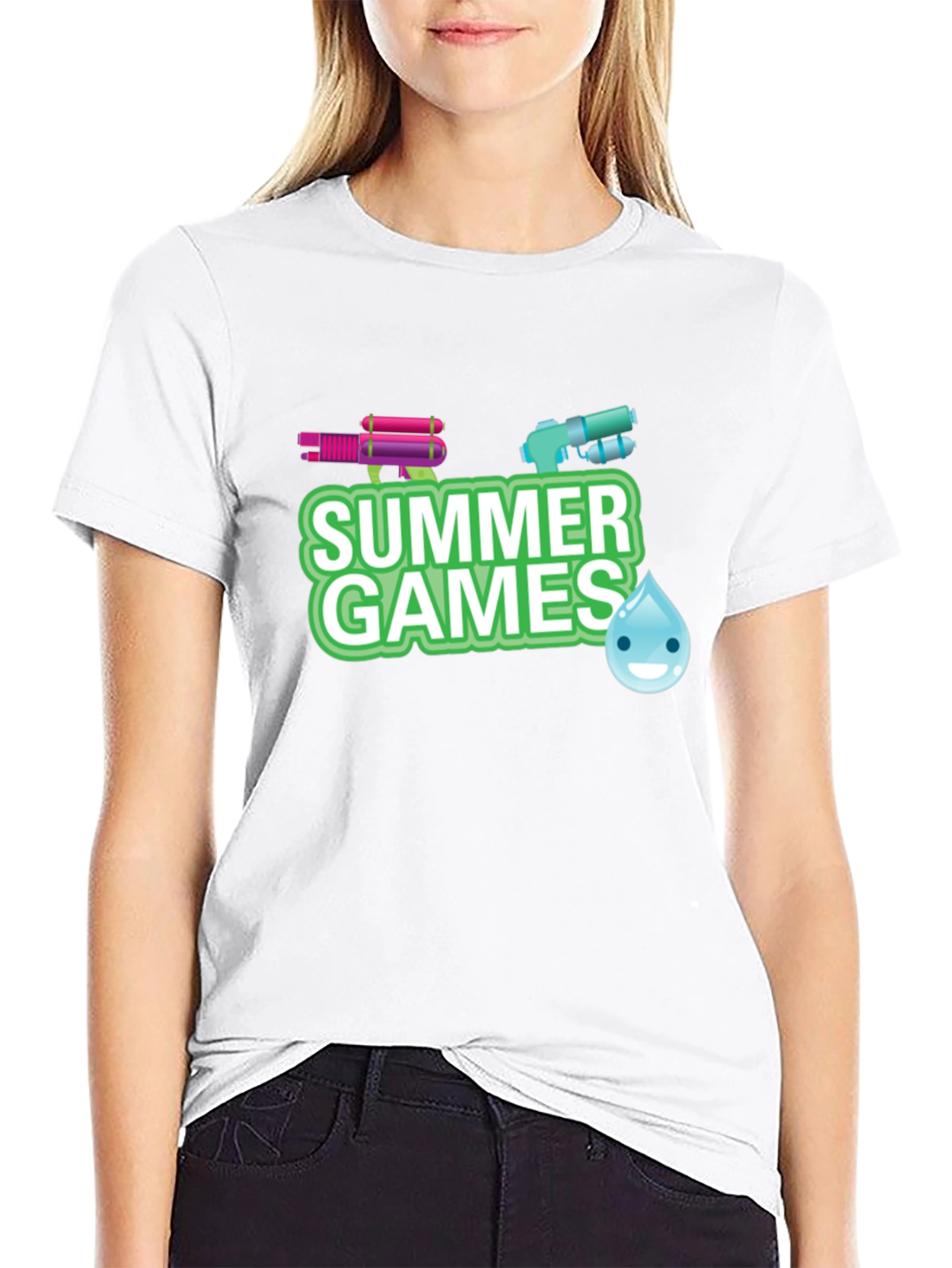 Summer Games Water Gun Graphic Tee