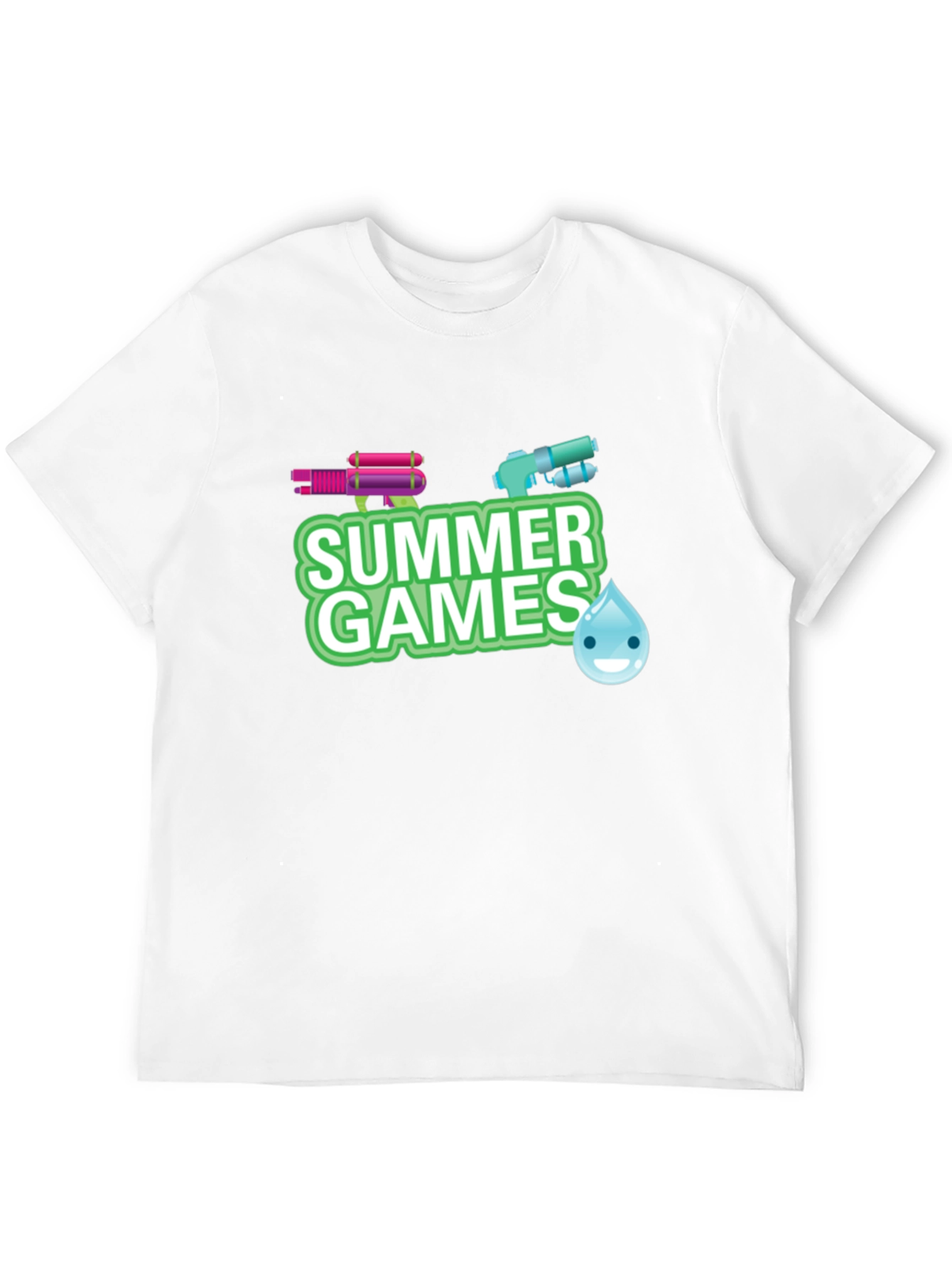 Summer Games Water Gun Graphic Tee