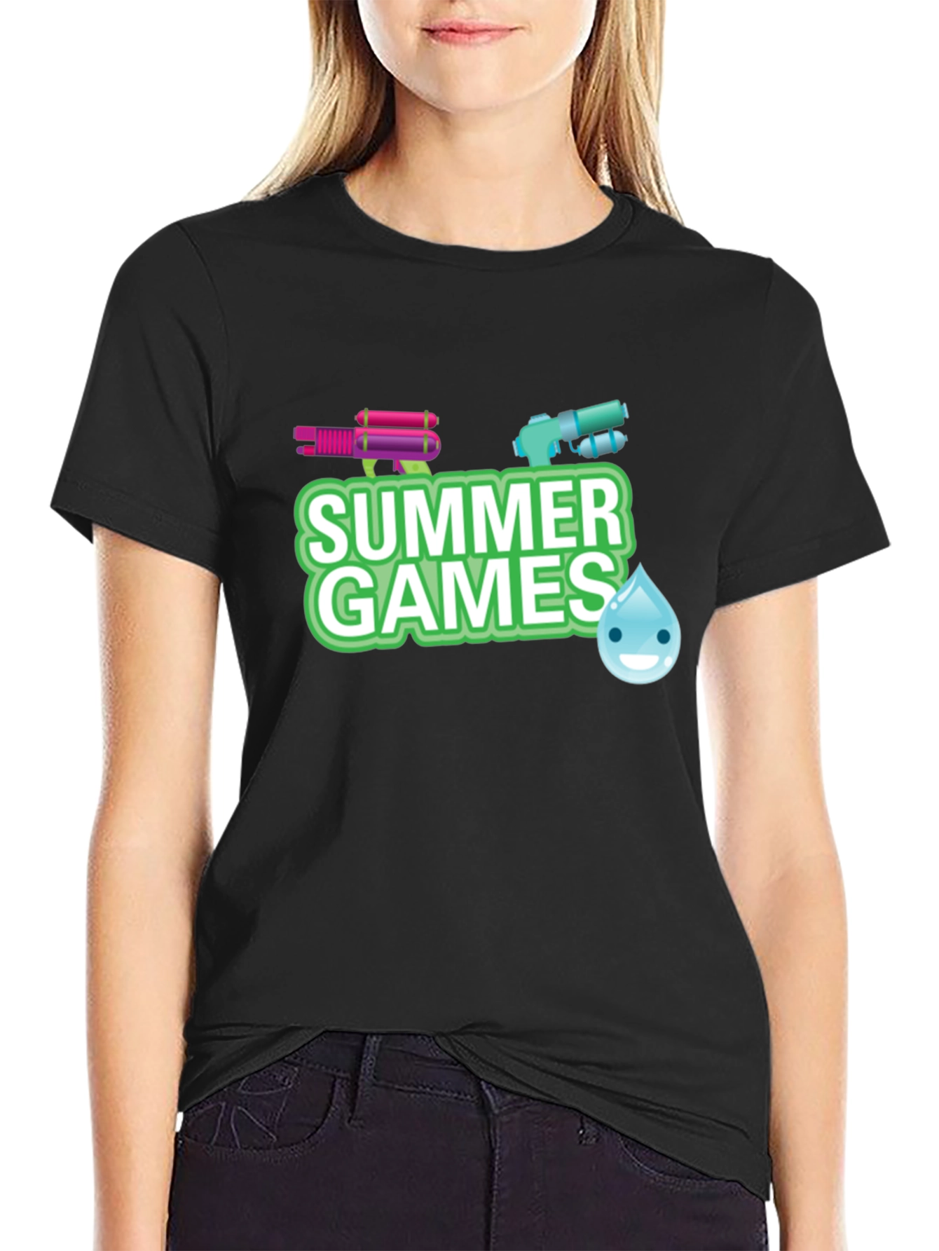 Summer Games Water Gun Graphic Tee