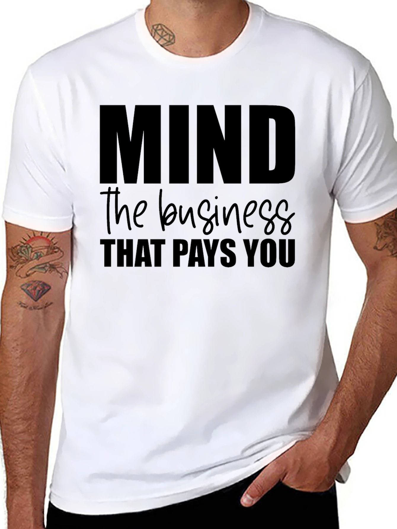 Mind the Business That Pays You Tee