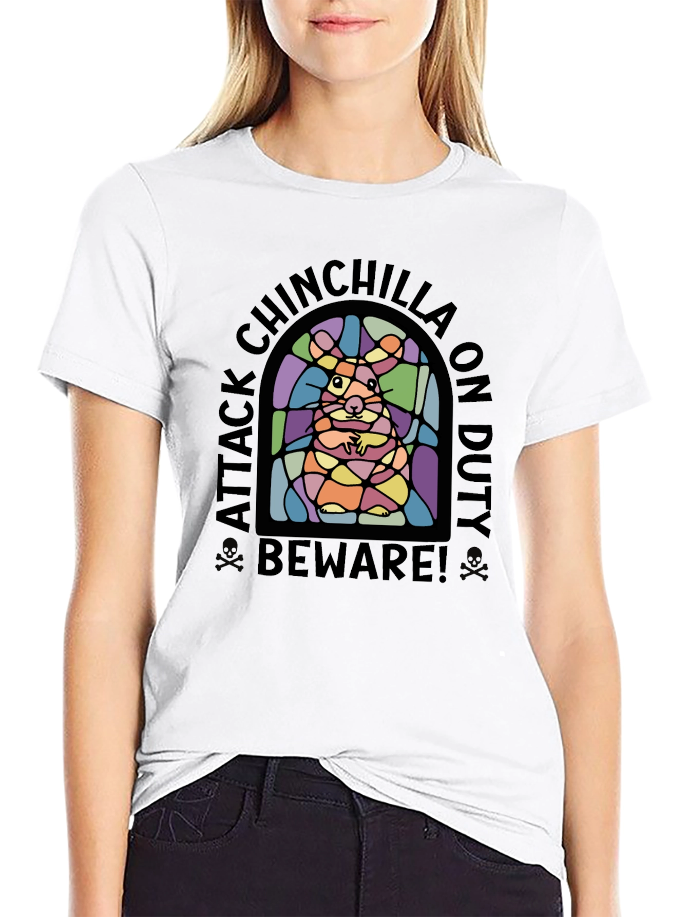 Attack Chinchilla On Duty T-Shirt
