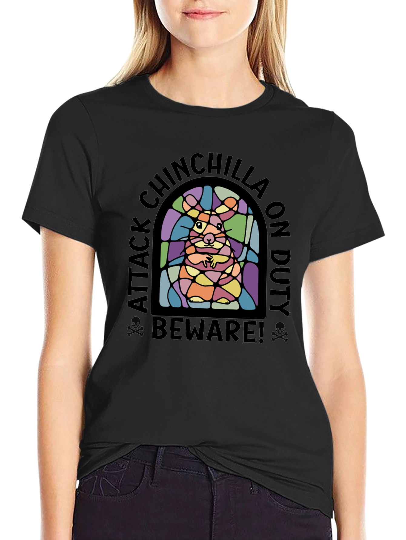 Attack Chinchilla On Duty T-Shirt