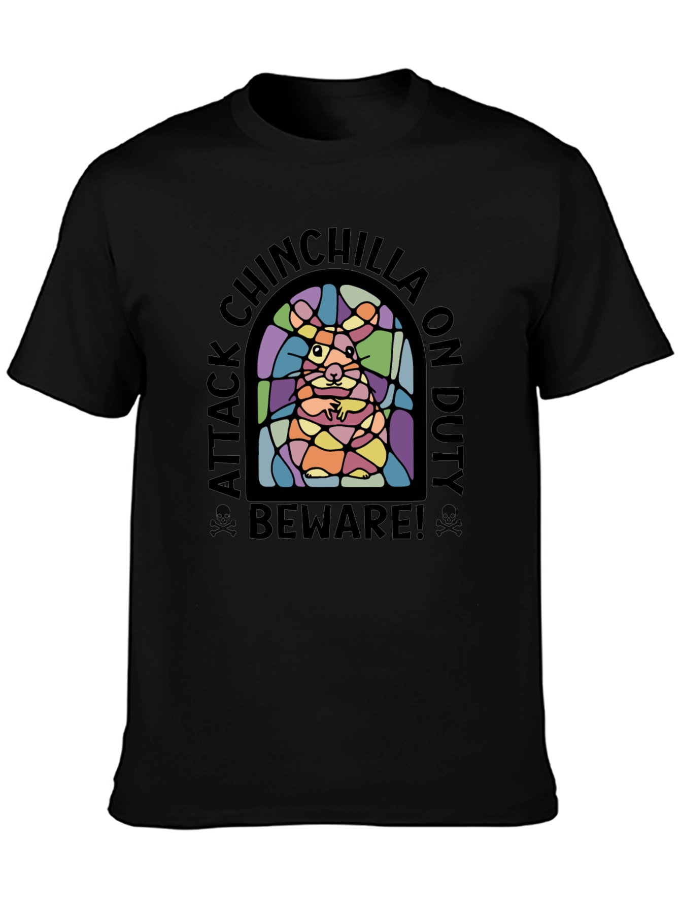 Attack Chinchilla On Duty T-Shirt