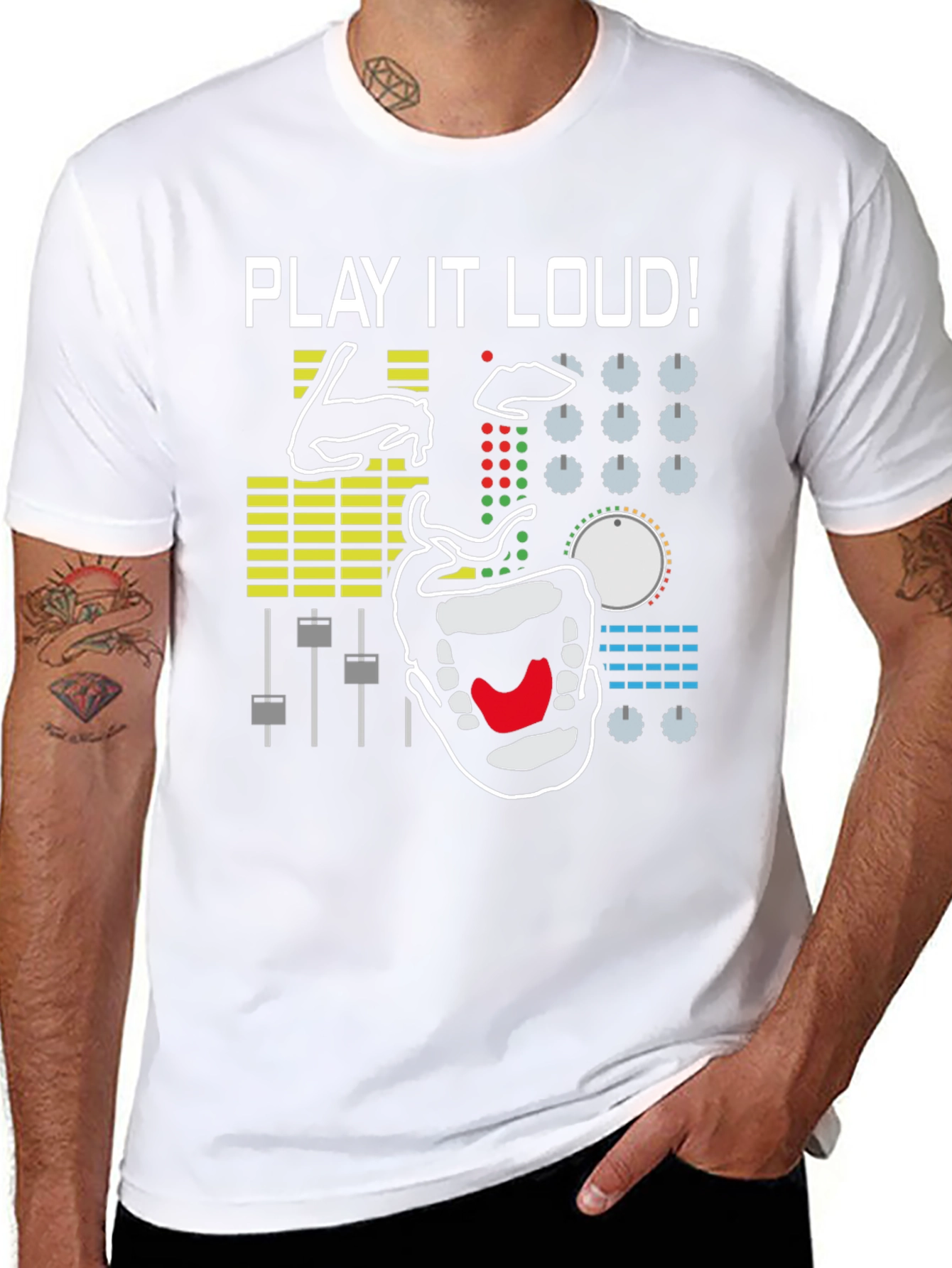 Play it Loud Graphic Tee