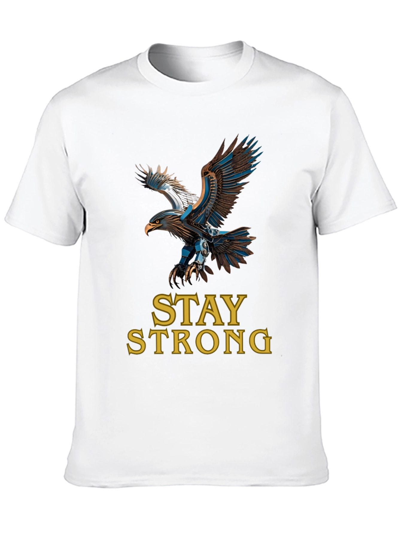 Eagle Graphic Tee - Stay Strong - Classic Fit