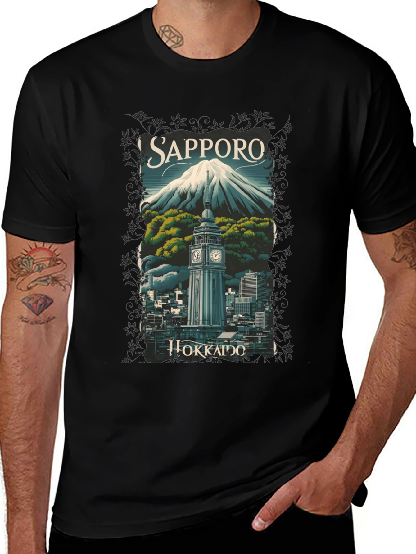 Sapporo Hokkaido Japan Graphic Tee