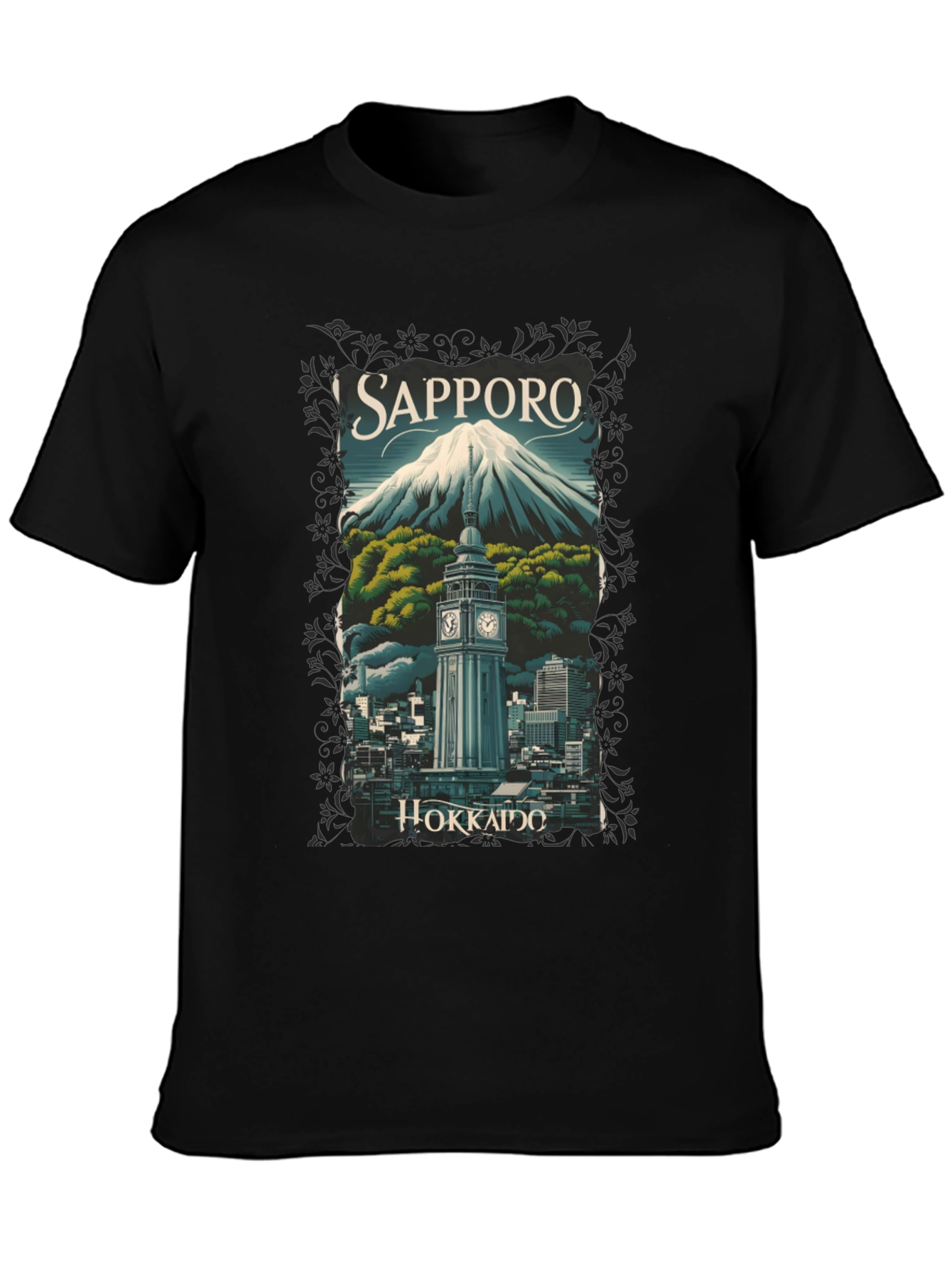 Sapporo Hokkaido Japan Graphic Tee