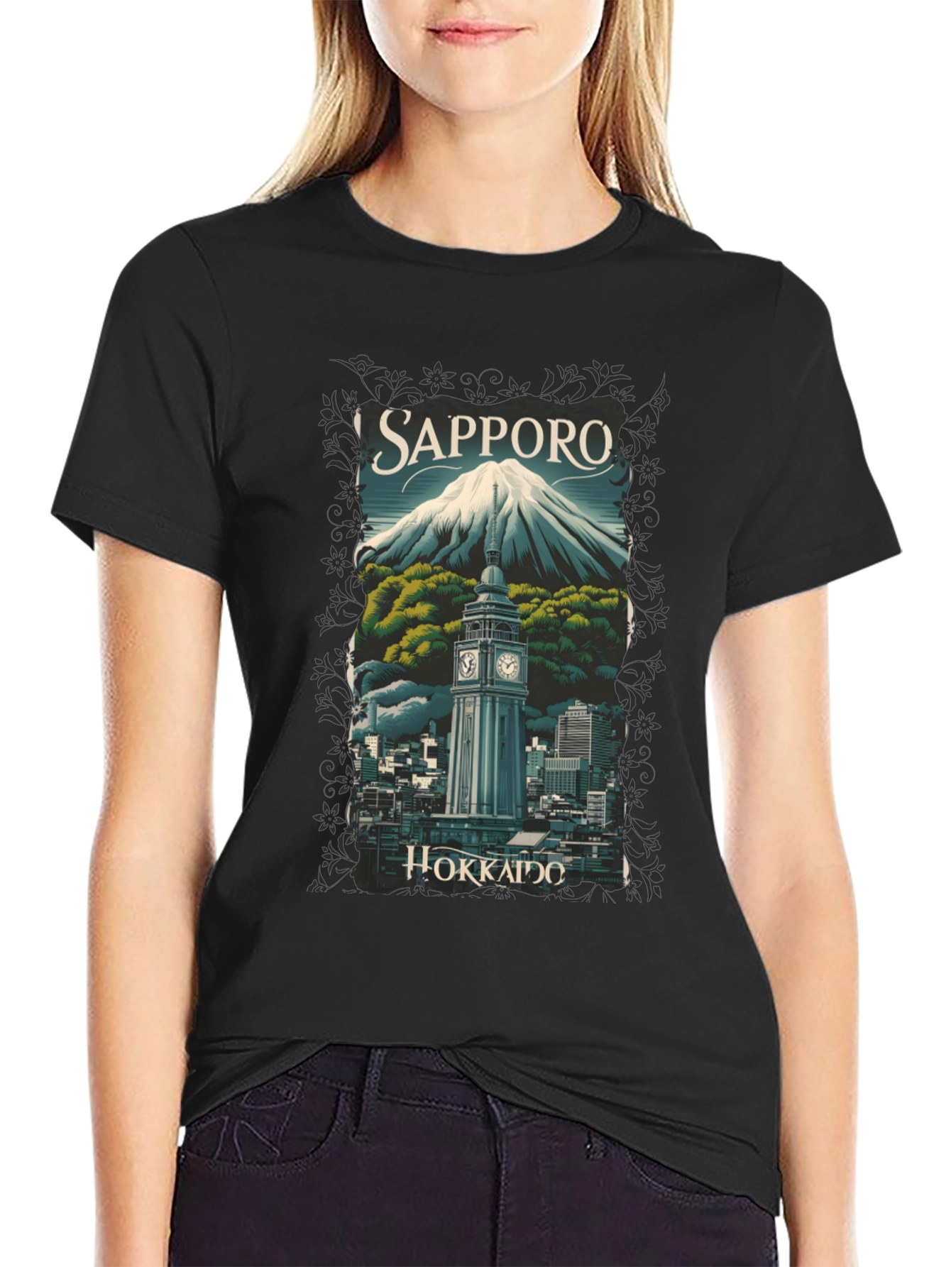 Sapporo Hokkaido Japan Graphic Tee