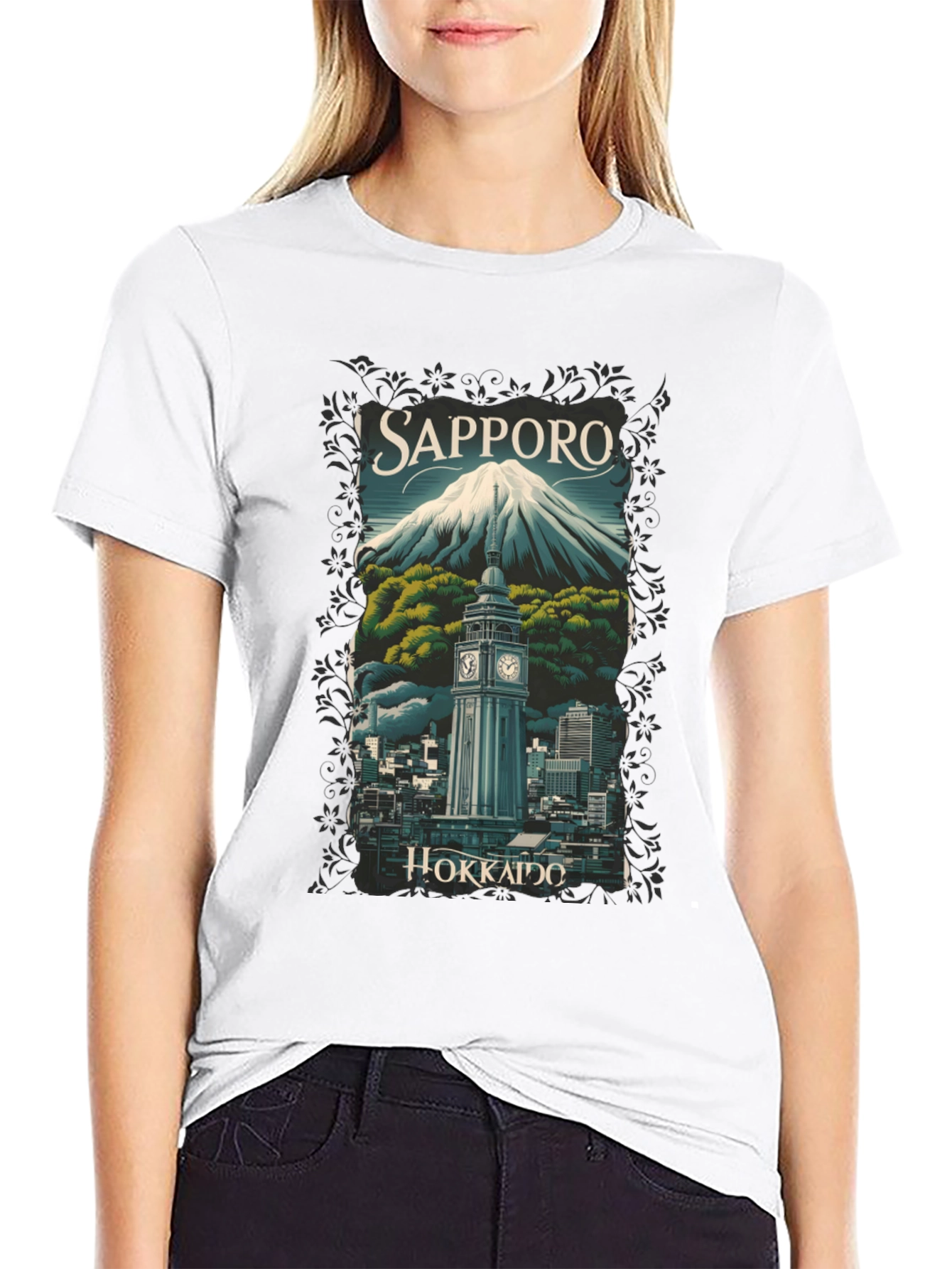 Sapporo Hokkaido Japan Graphic Tee
