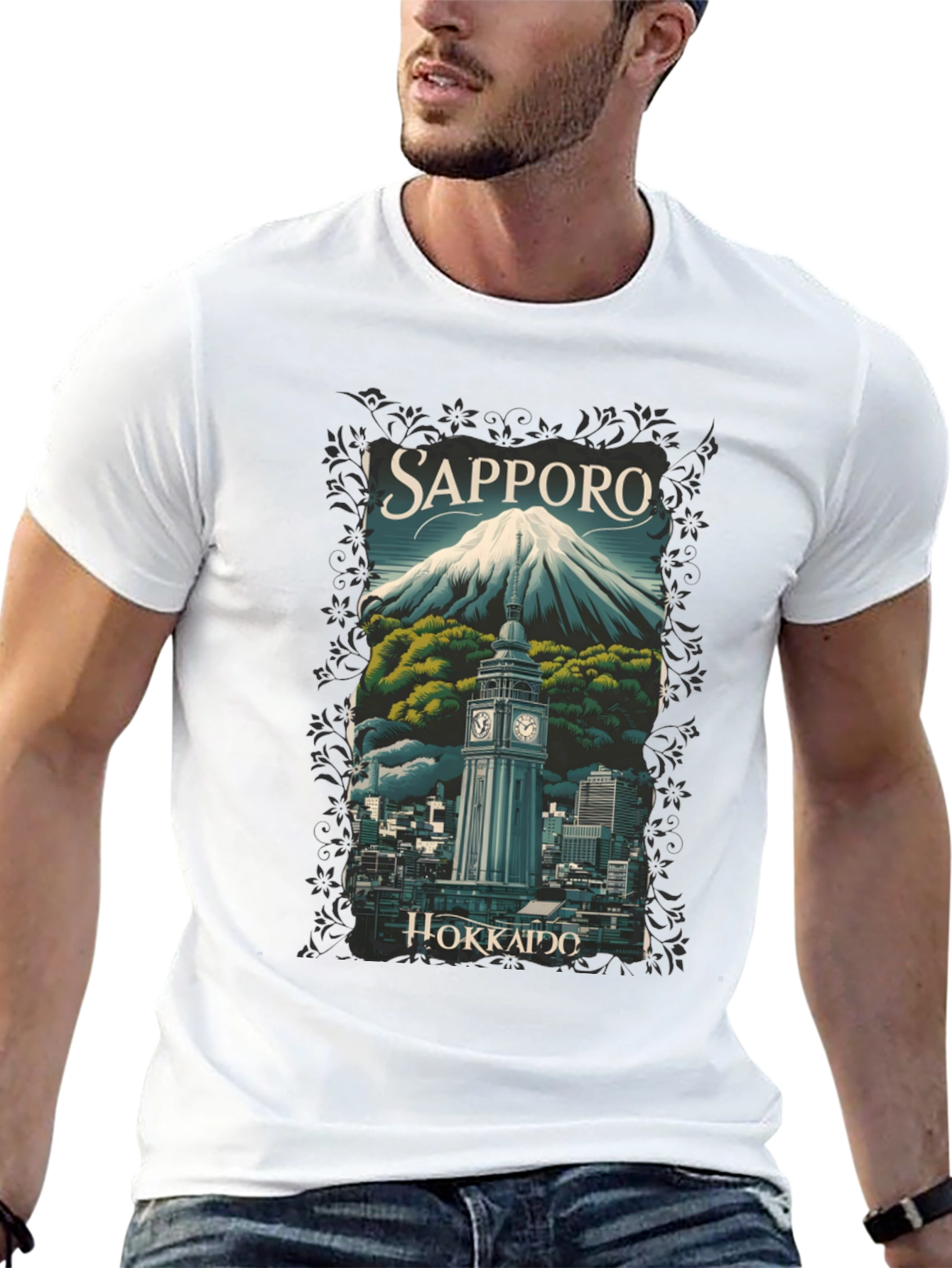 Sapporo Hokkaido Japan Graphic Tee