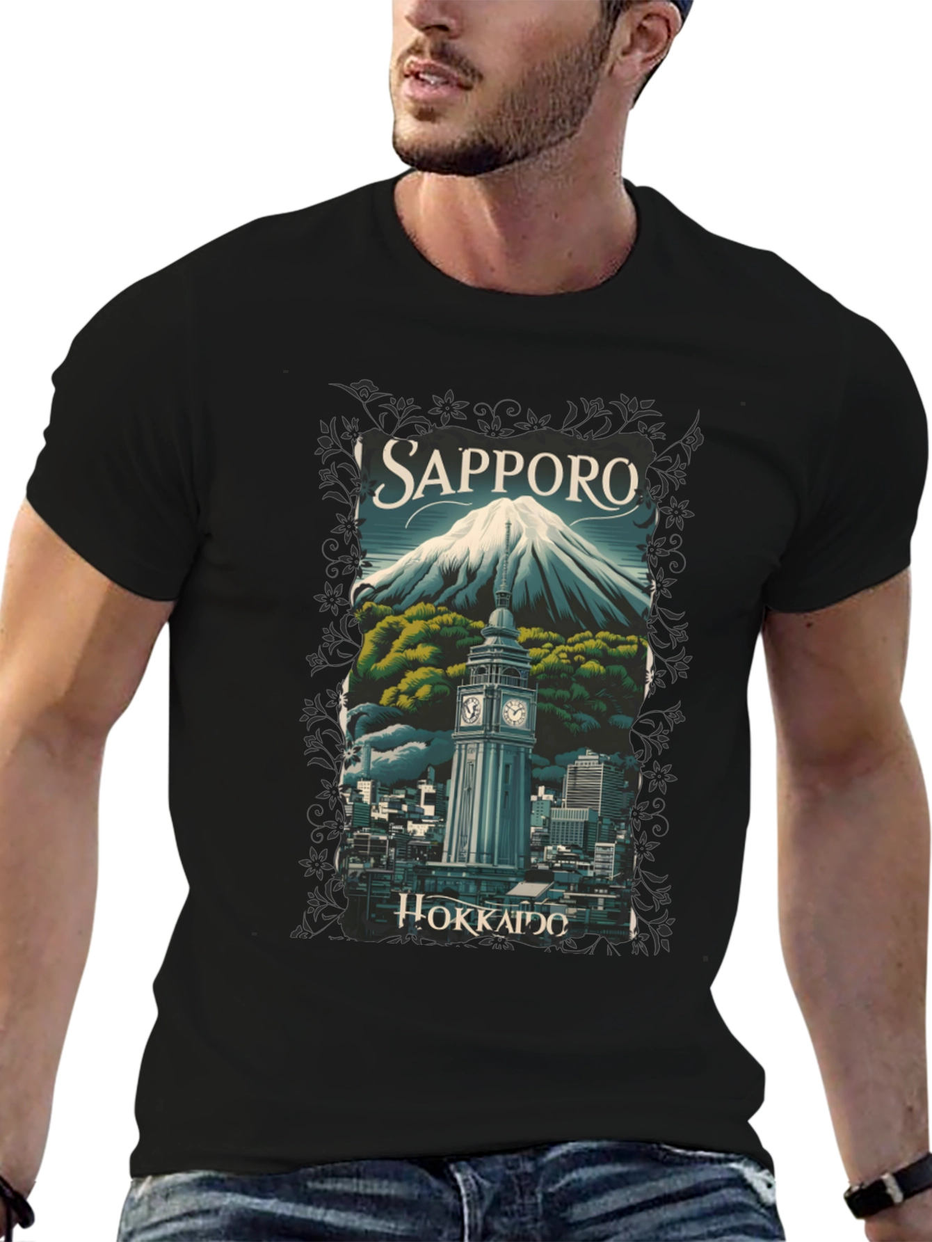 Sapporo Hokkaido Japan Graphic Tee
