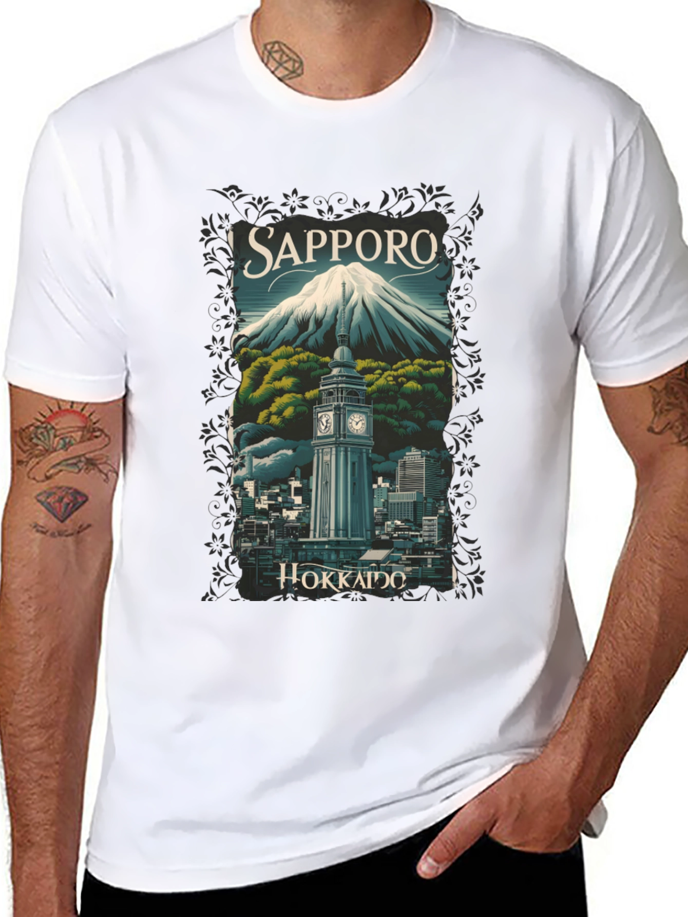 Sapporo Hokkaido Japan Graphic Tee