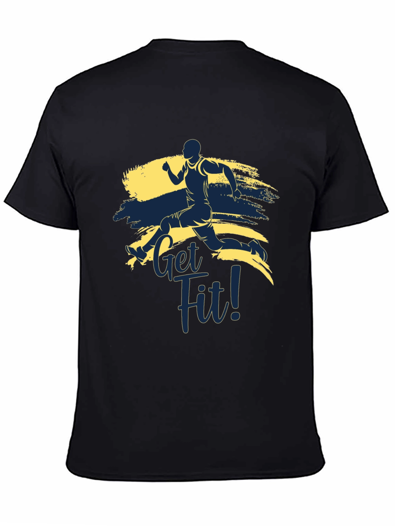 Get Fit Graphic Tee - Active Lifestyle T-Shirt