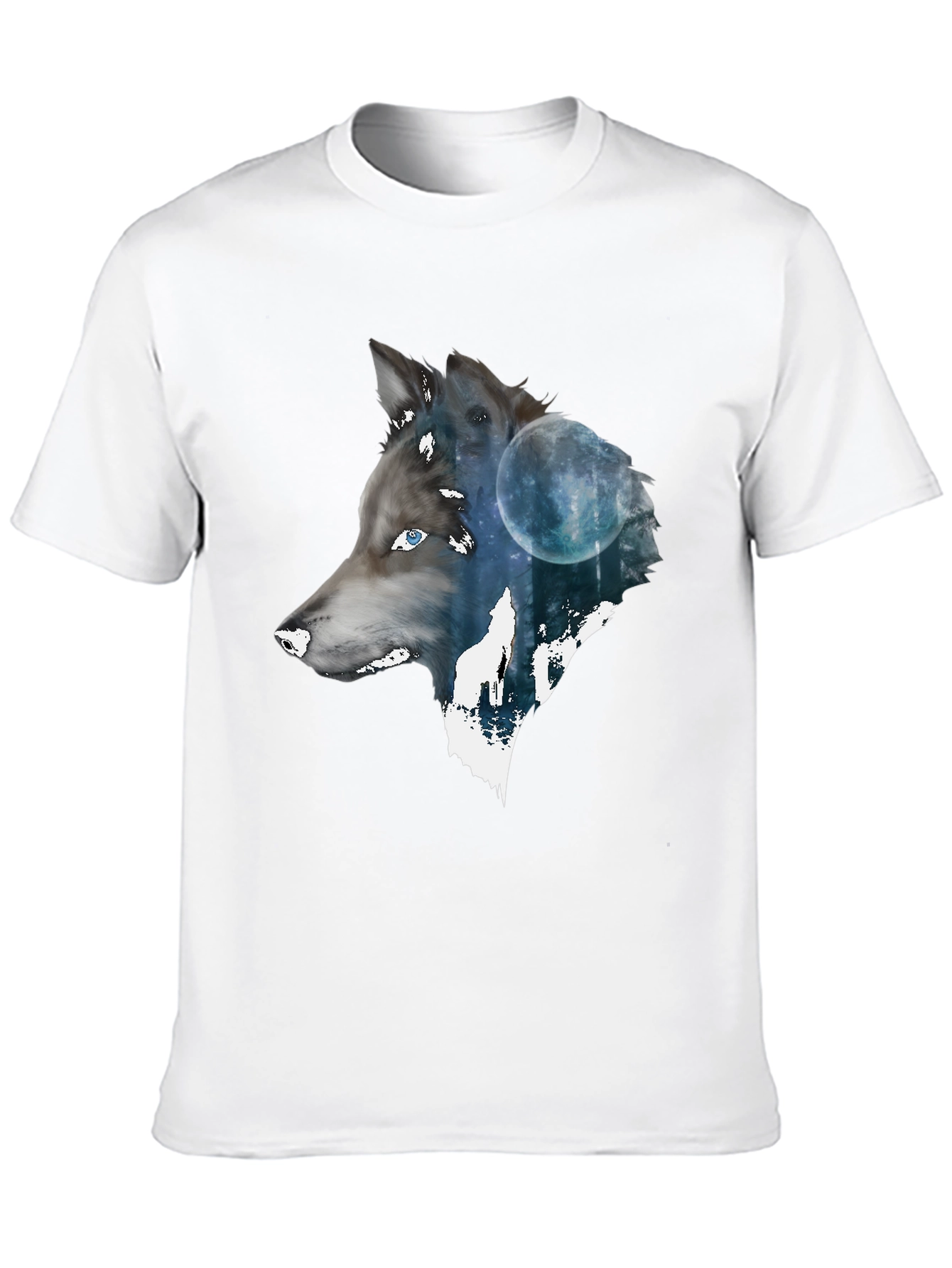 Wolf Moon T-Shirt - Mens Graphic Tee