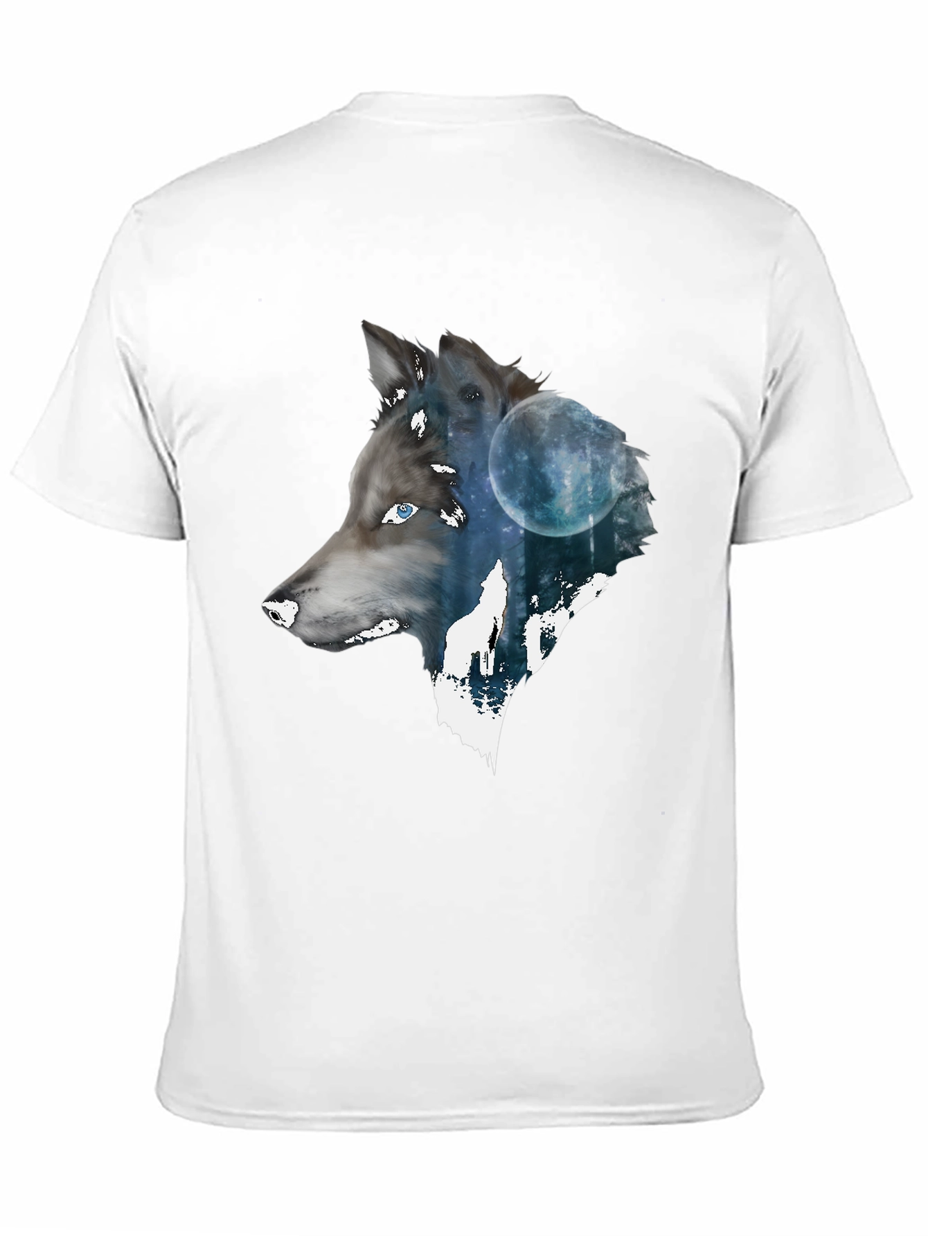 Wolf Moon T-Shirt - Mens Graphic Tee